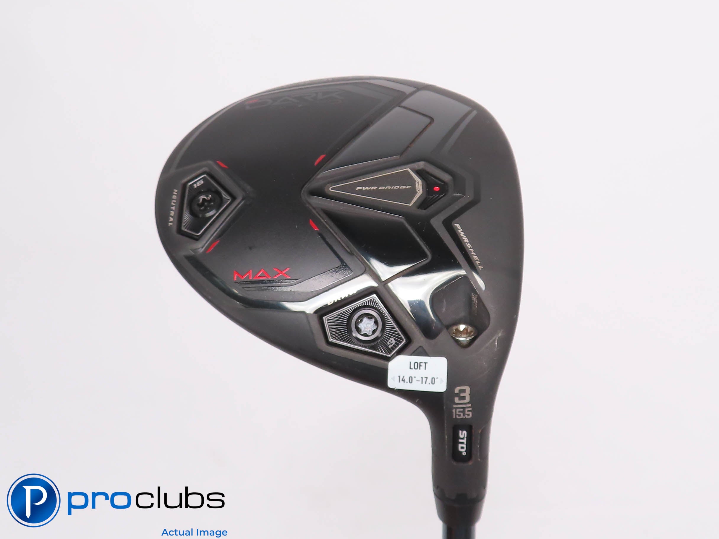 Nice Cobra DARKSPEED MAX 15.5* 3 WOOD - UST LINQ Red M40X 5F2 Senior Flex 455429