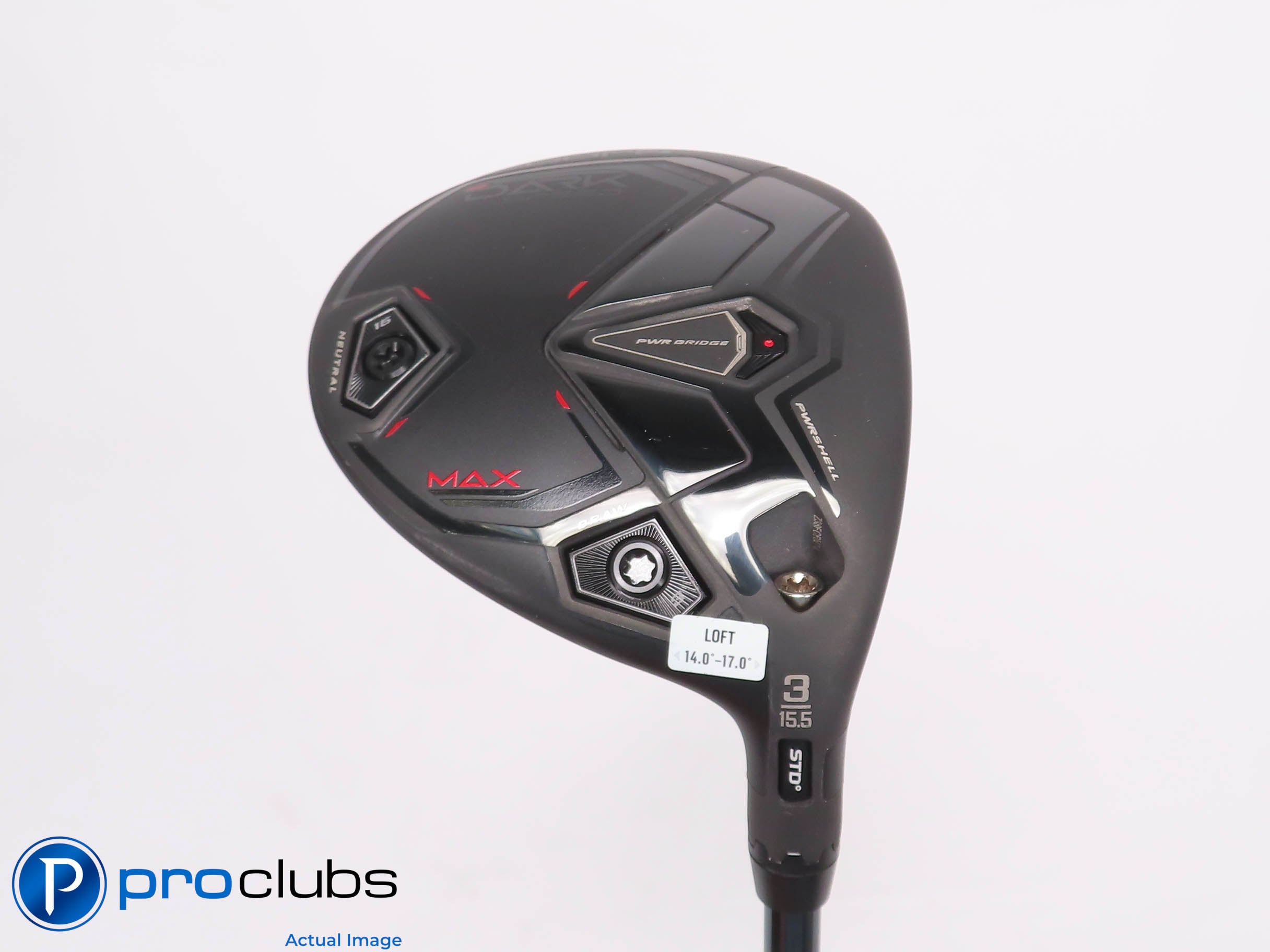 Nice Cobra DARKSPEED MAX 15.5* 3 WOOD - UST LINQ Red M40X 5F2 Senior Flex 455435