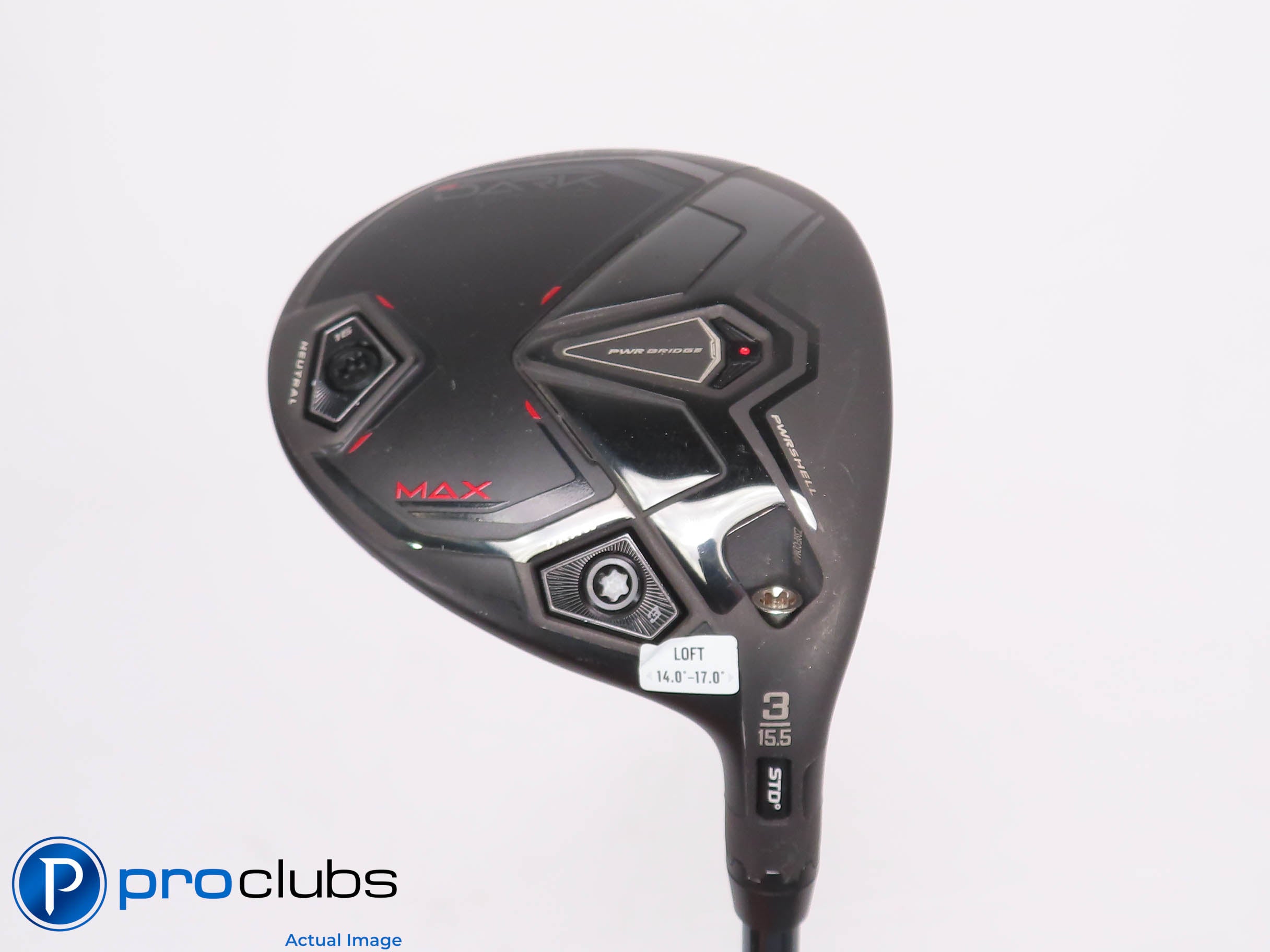 Nice Cobra DARKSPEED MAX 15.5* 3 WOOD - UST LINQ Red M40X 5F2 Senior Flex 456315