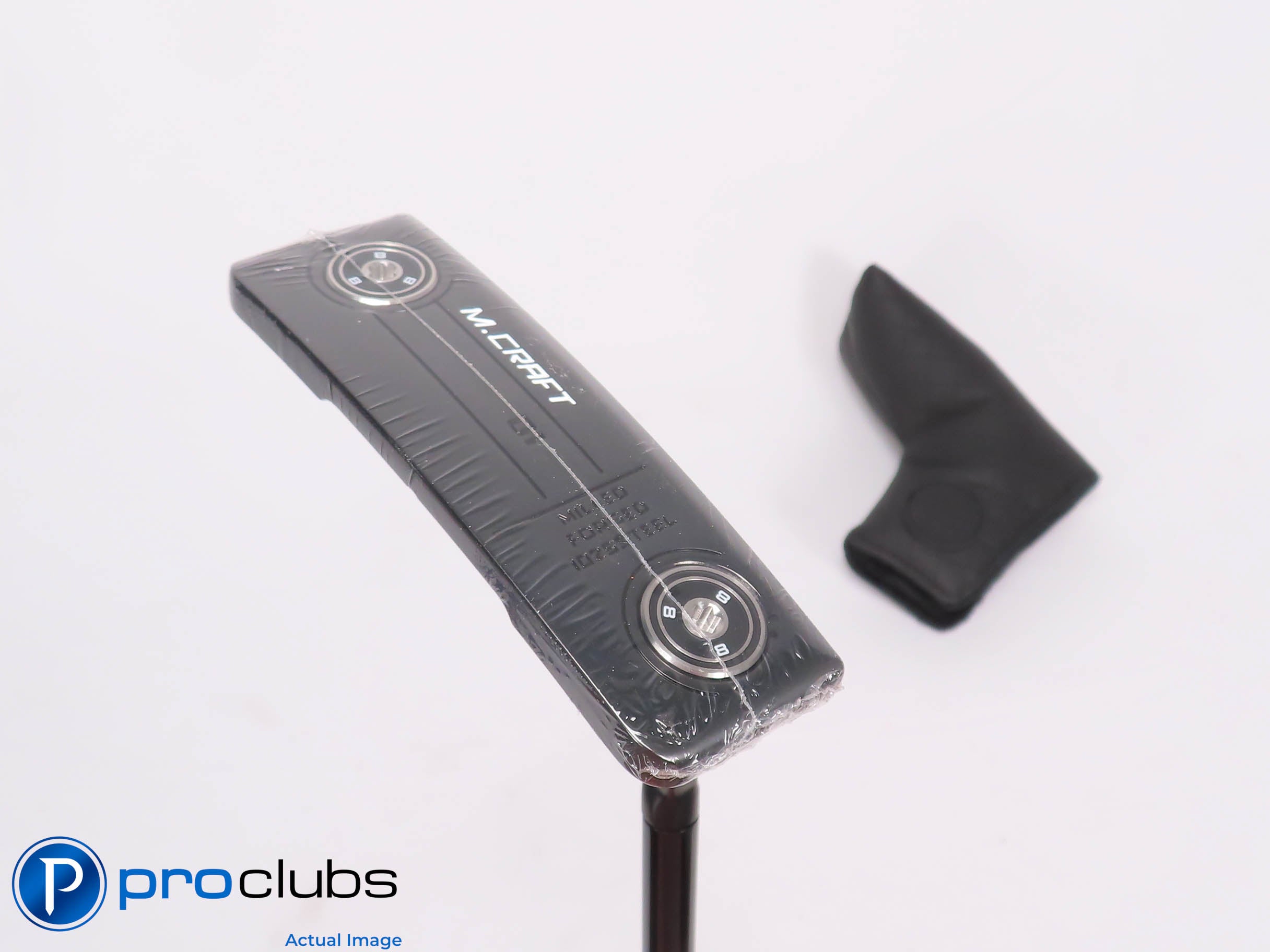 NEW Mizuno M-CRAFT OMOI 01 Milled Forged Intense Black 35" PUTTER w/Cover 458268
