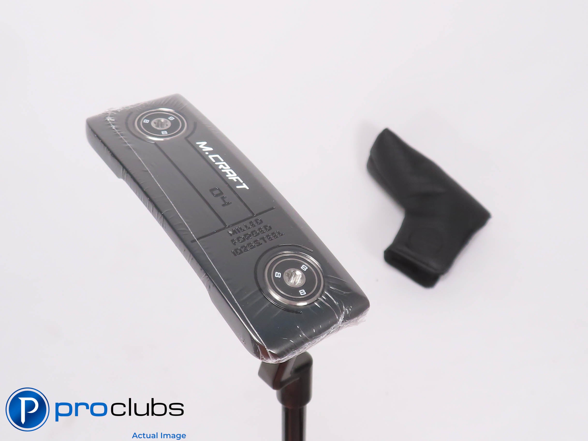 NEW Mizuno M-CRAFT OMOI 04 Milled Forged Black 35" PUTTER w/Cover w/ Weight Kit