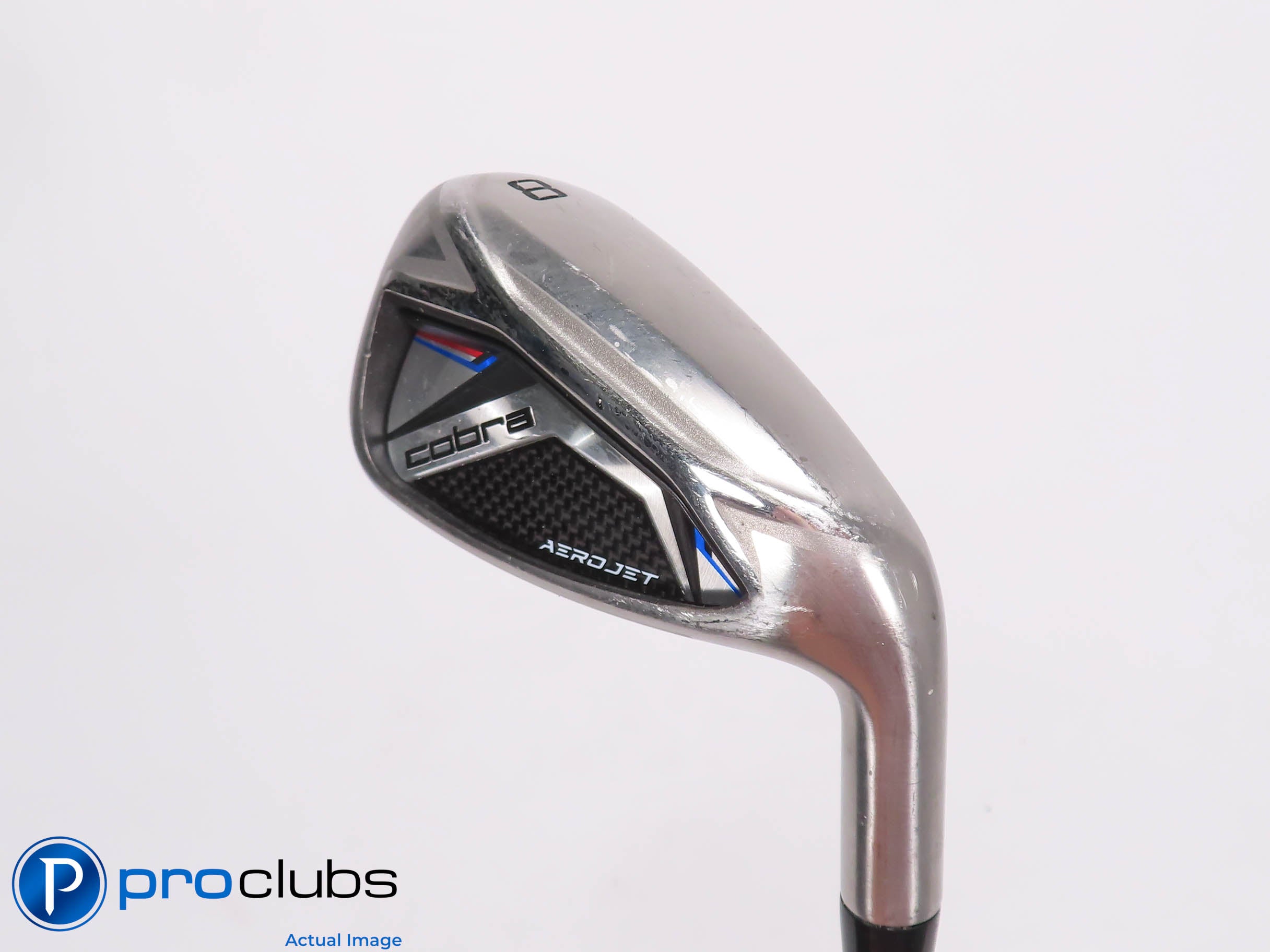 Nice Cobra AEROJET 31* 8 IRON - KBS Tour 130 X-Flex Steel 456533