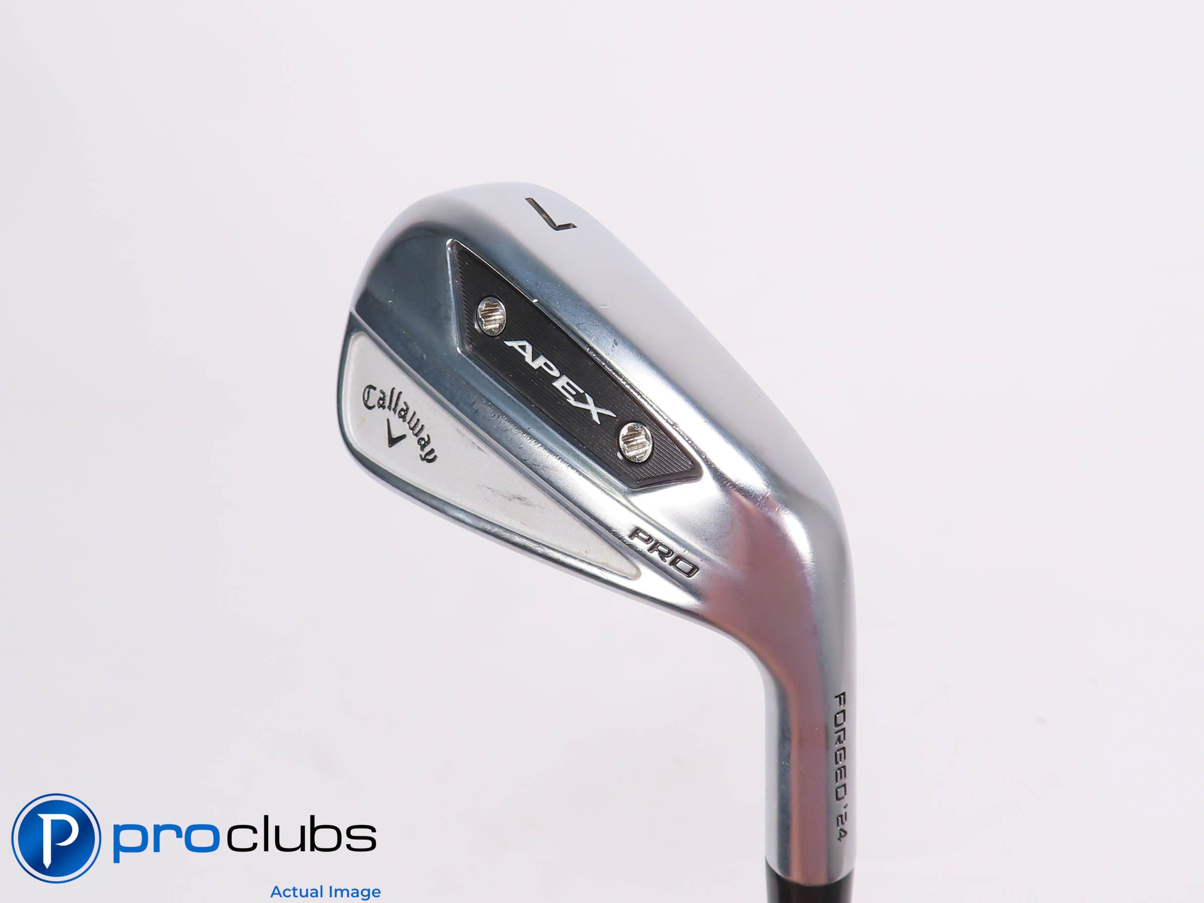 Nice Callaway '24 APEX PRO 33* 7 IRON - DG MID 115 S300 Stiff Flex Steel 456477
