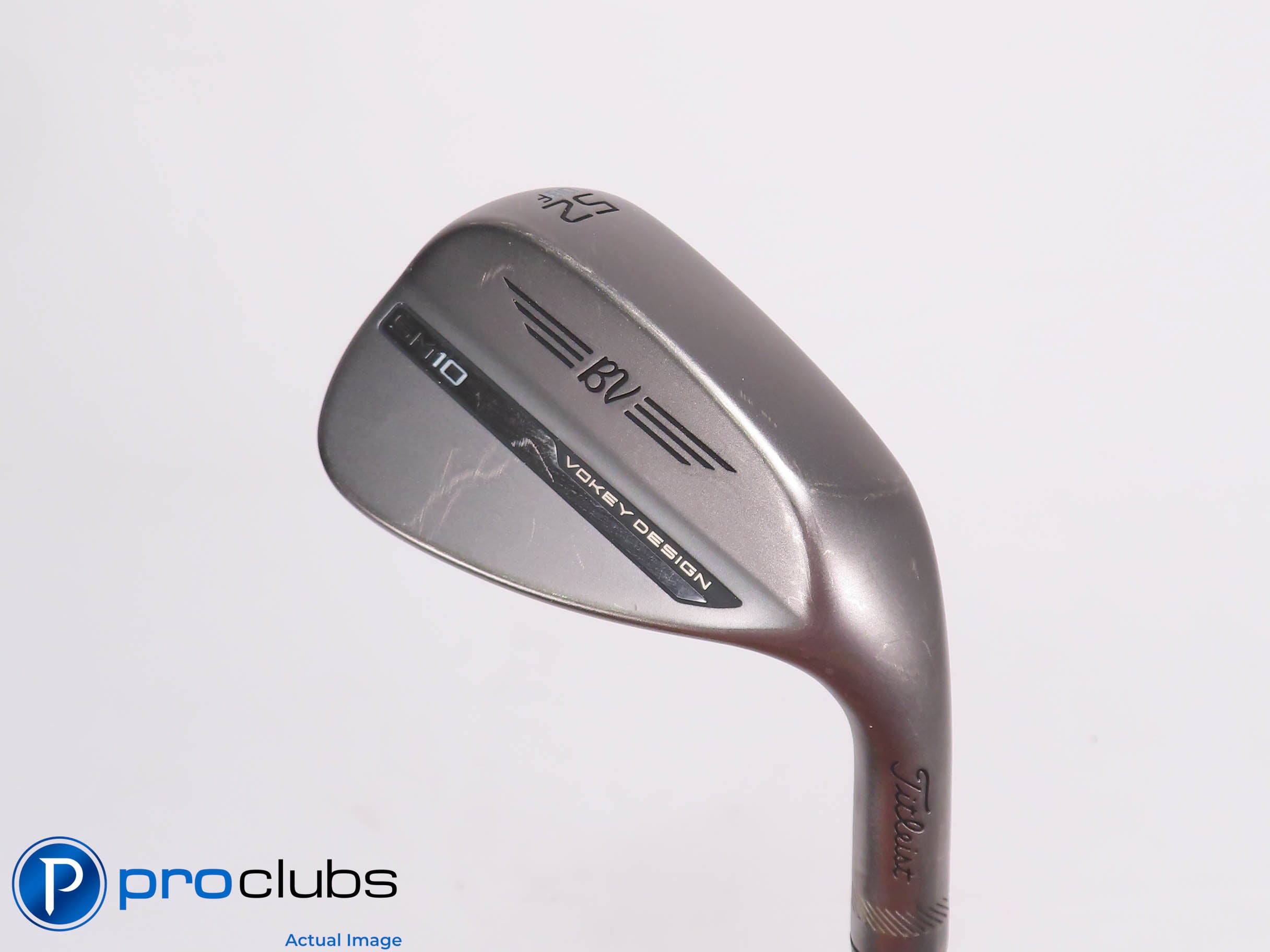 Titleist Vokey SM10 F-Grind 52*(8*) Wedge - Aerotech SteelFiber X-Flex - 458393