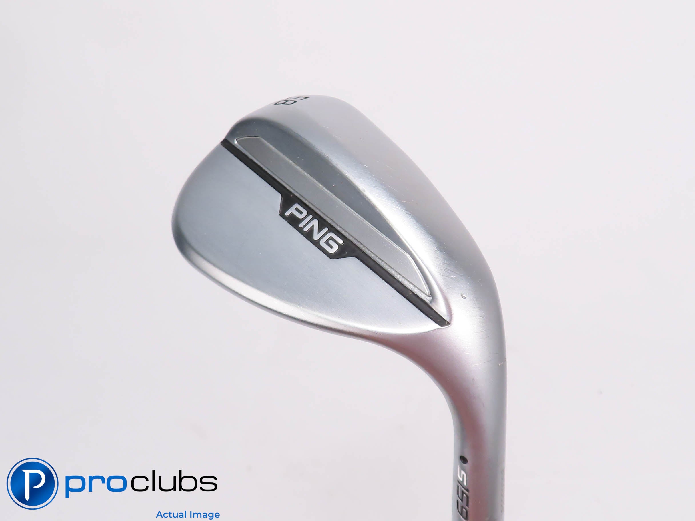 Ping S159 Chrome 58*(10*) Wedge S-Grind - KBS $Taper 120g Stiff Flex - 458392