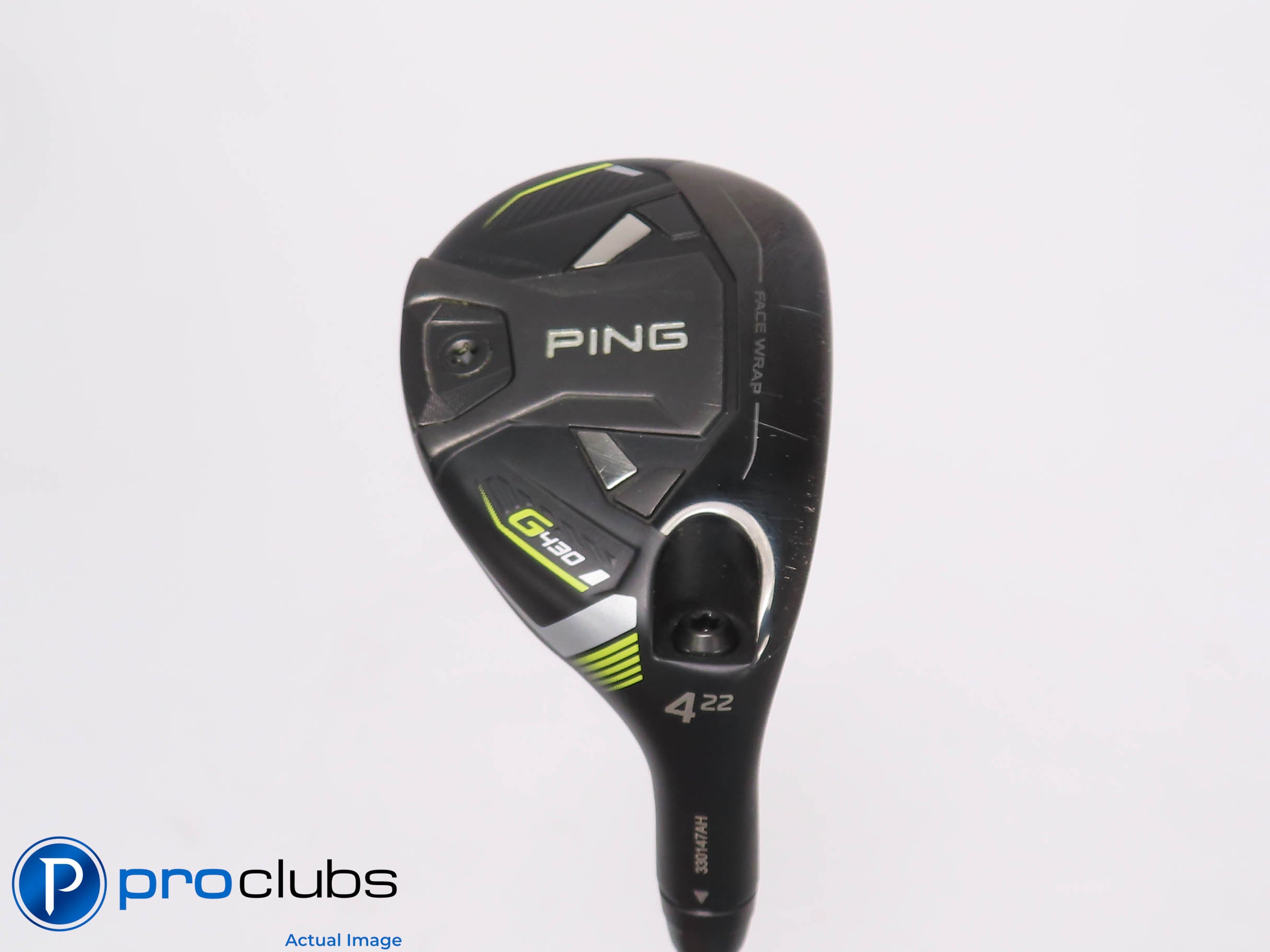 Nice! PING G430 22* 4 Hybrid - KBS PG Hybrid 55g Senior Flex Graphite - 458132