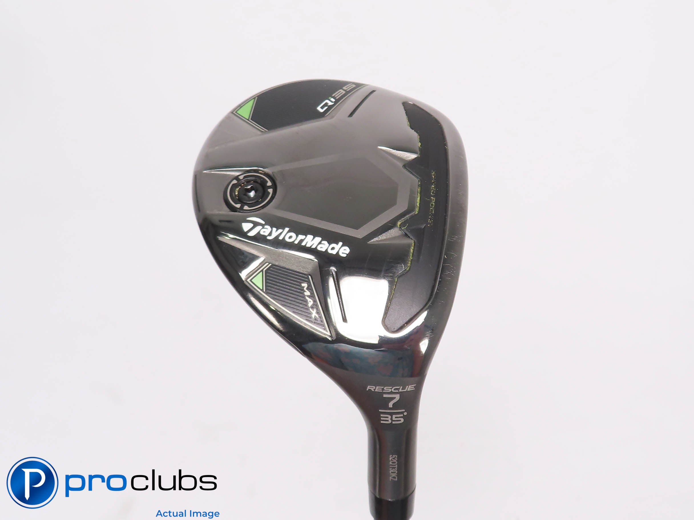 Nice! Ladies TaylorMade Qi35 MAX 35* 7 Hybrid - KBS MAX 45g Ladies Flex - 458088