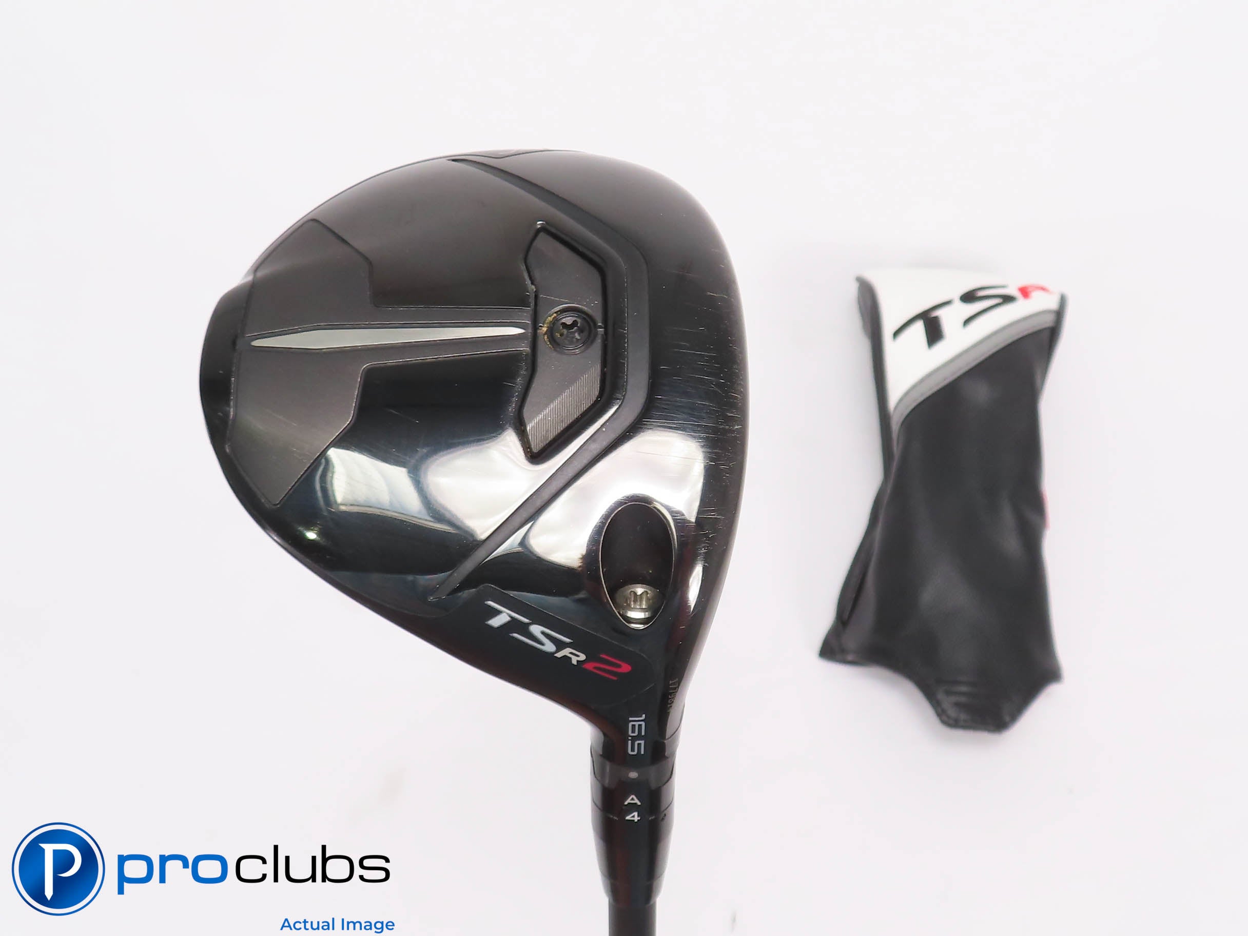 Nice! Titleist TSr2 16.5* 3 Wood w/ HC - Kuro Kage 55g R2 Senior Flex - 458138