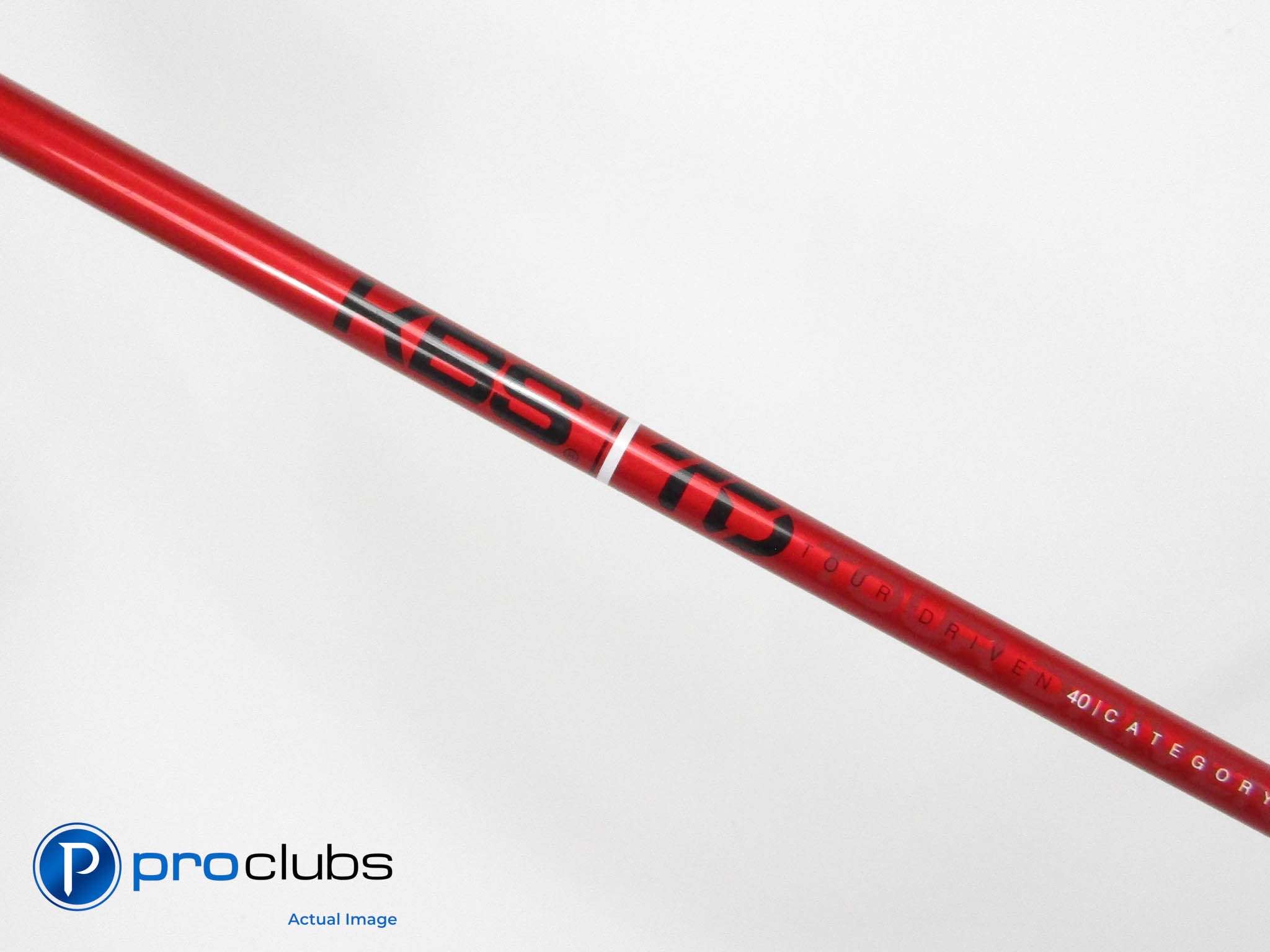 KBS TD 40 Category 1 Senior Flex Driver Shaft Pull Out .335" #458307