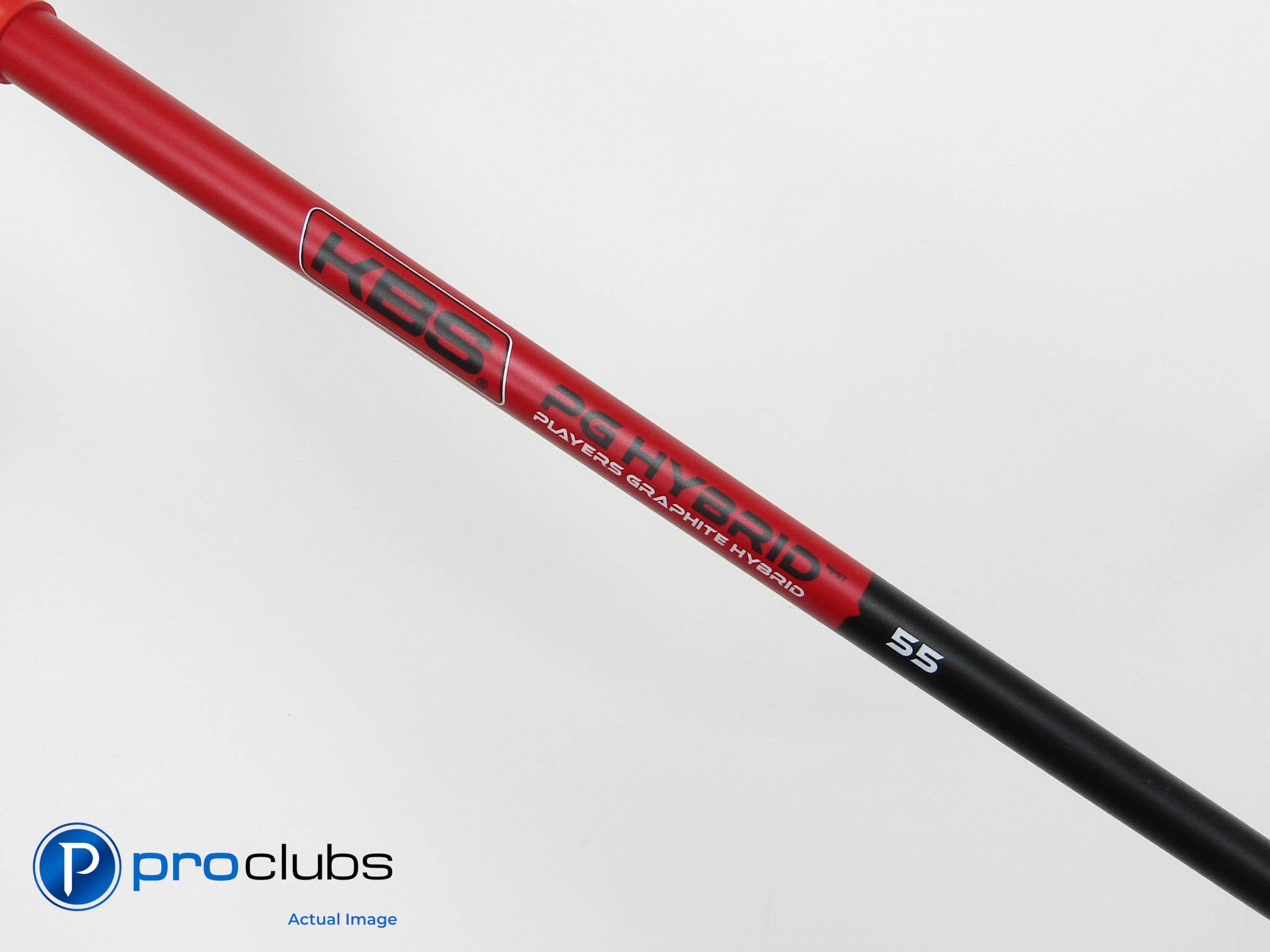 KBS PG Hybrid 55 Senior Flex Hybrid Shaft w/ Titleist Tip #458304