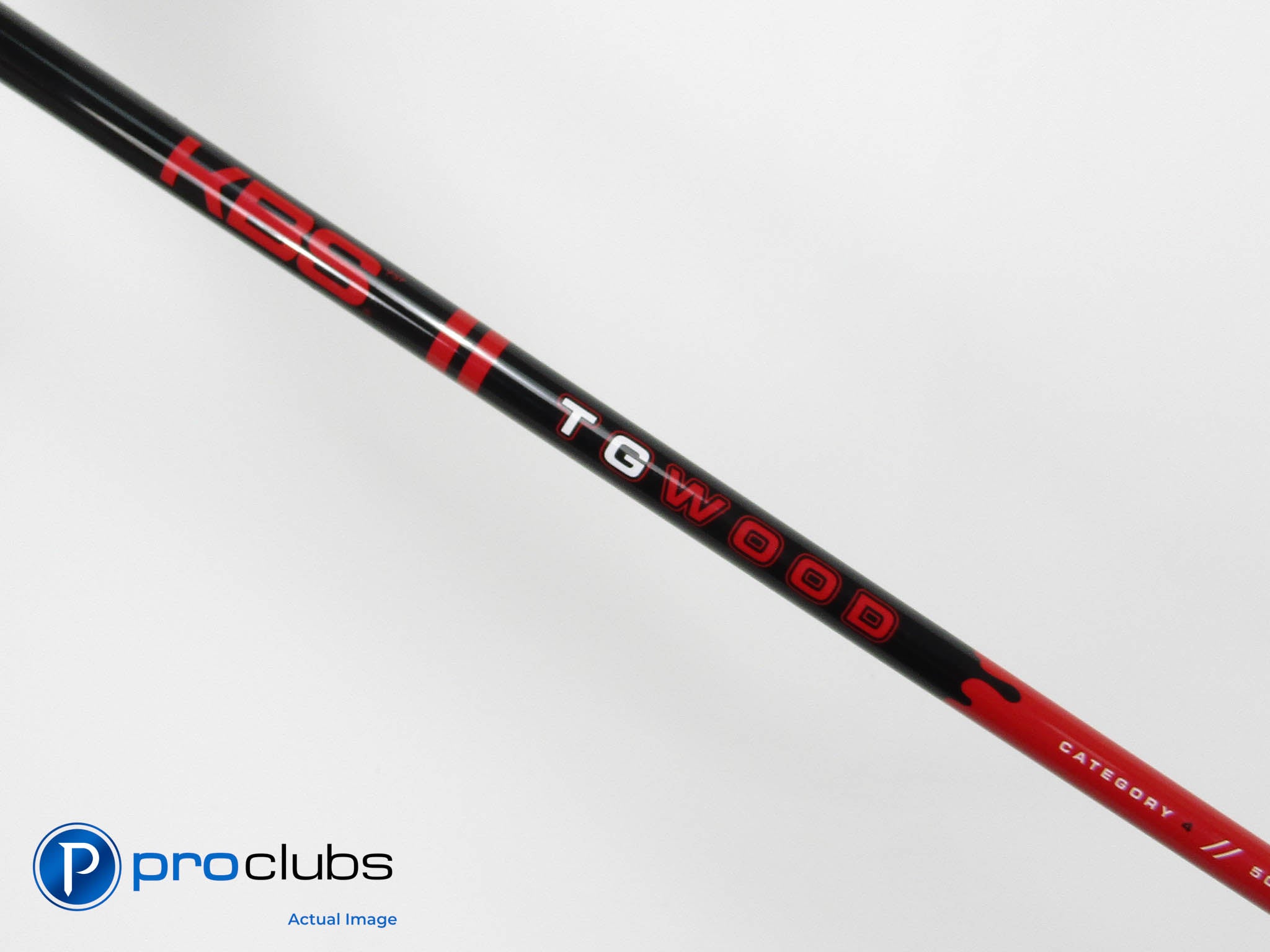KBS TG WOOD 50 Category 4 X-Flex Driver Shaft w/ PXG Tip #457859