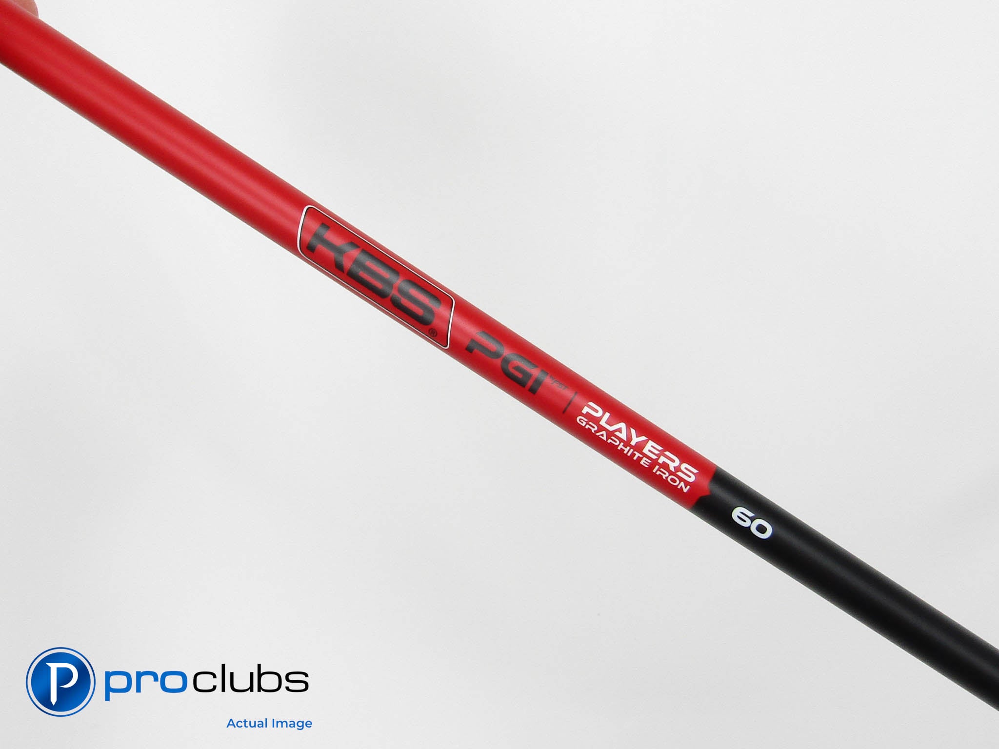 New! KBS PGI 60 Regular + Flex Graphite Iron Shaft Set .370" #458308