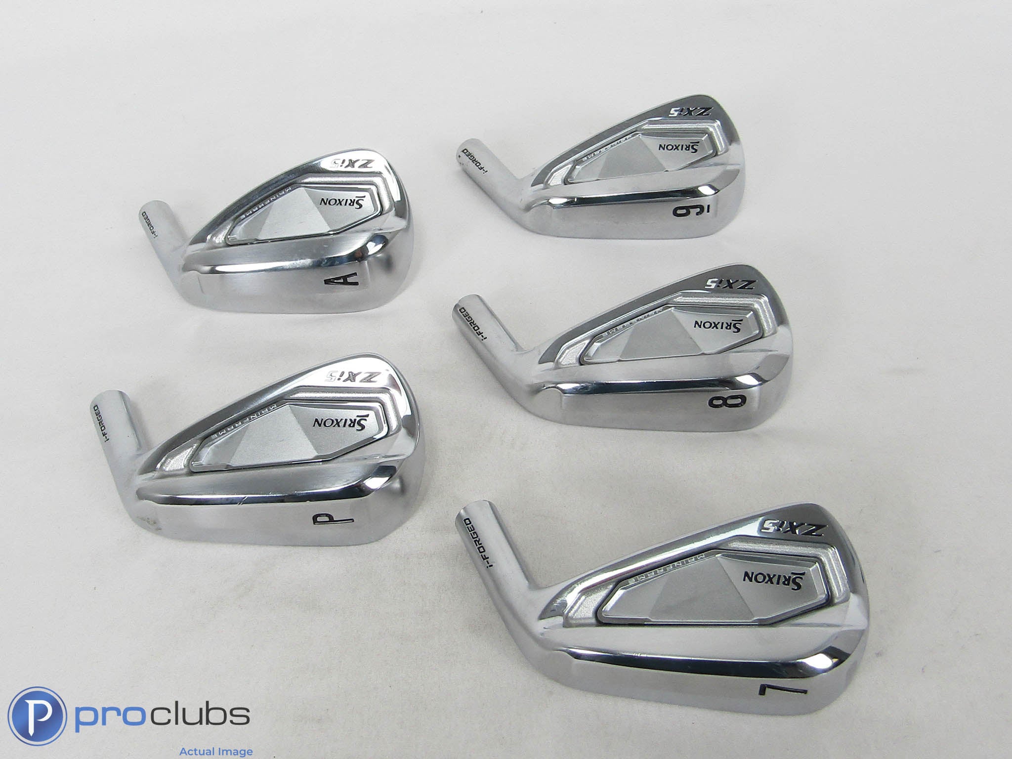 Excellent! Srixon ZXi5 7-PW,GW - Iron Set Head Only - 457945