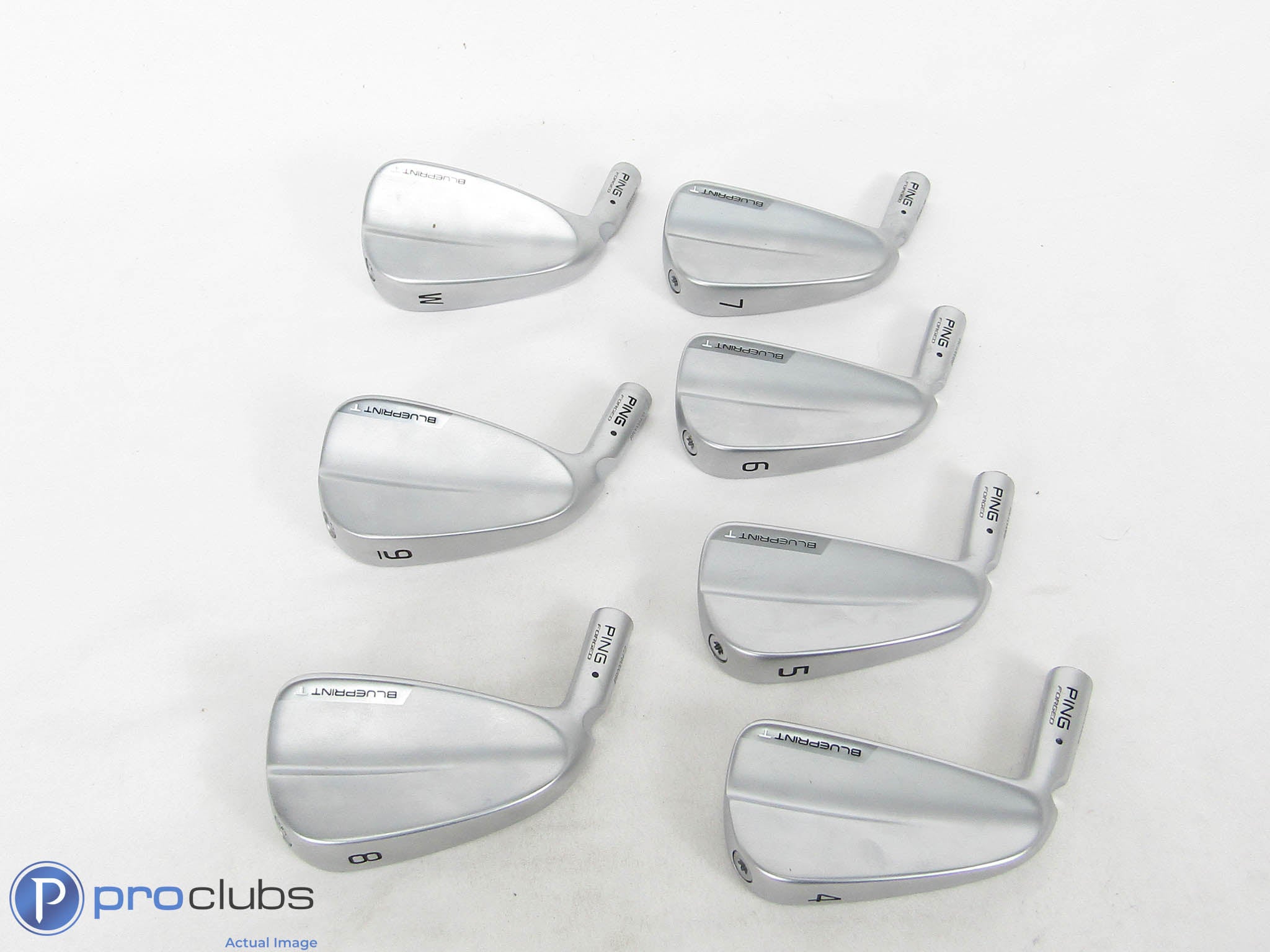 Left Handed! Ping Blueprint T 4-PW - Iron Set Head Only - 457811