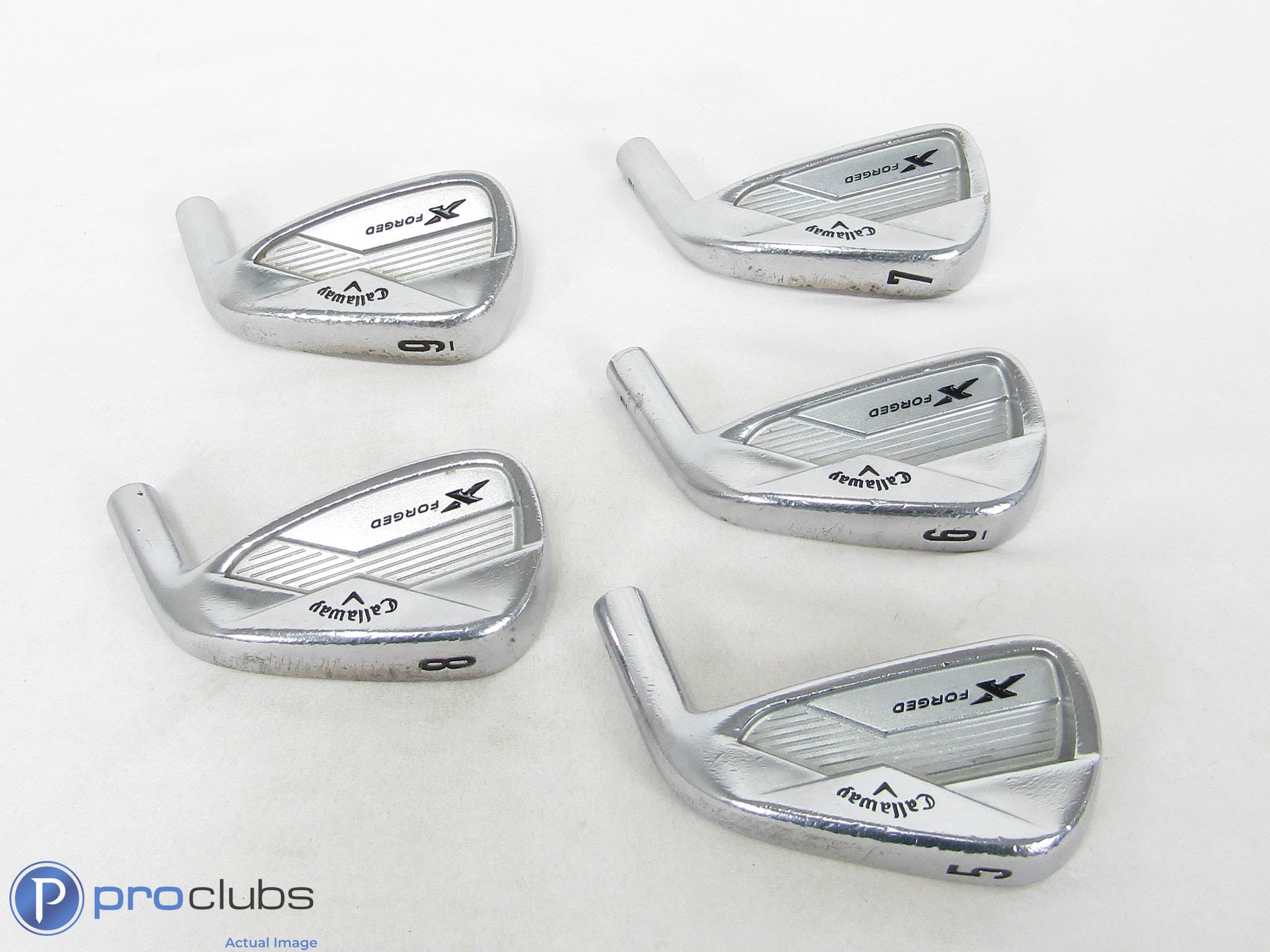 Callaway 2018 X-Forged 5-9 - Iron Set Head Only - 458025
