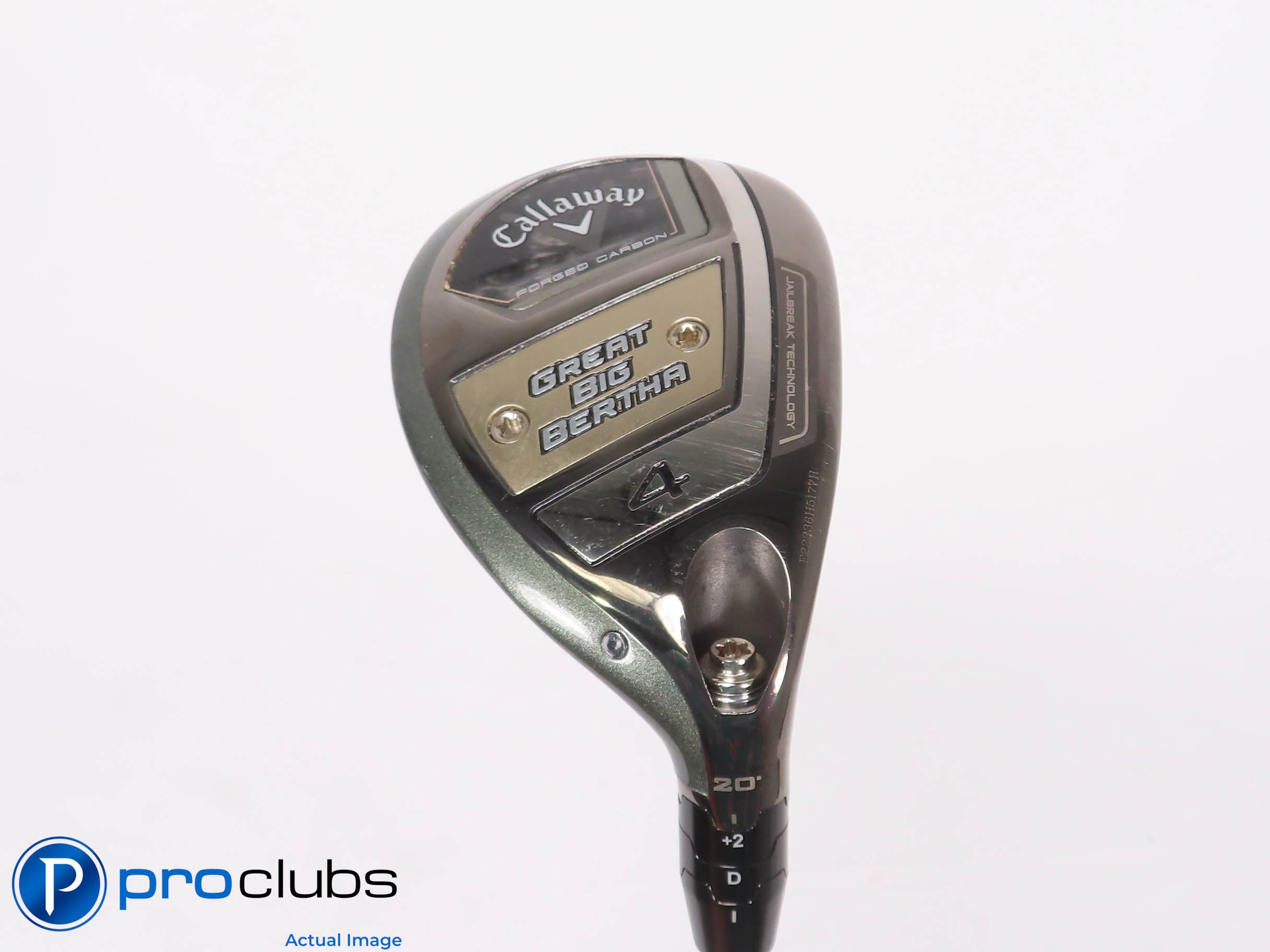 Nice Callaway 2023 GREAT BIG BERTHA 20* 4 HYBRID Bassara 60 Regular Flex 458412