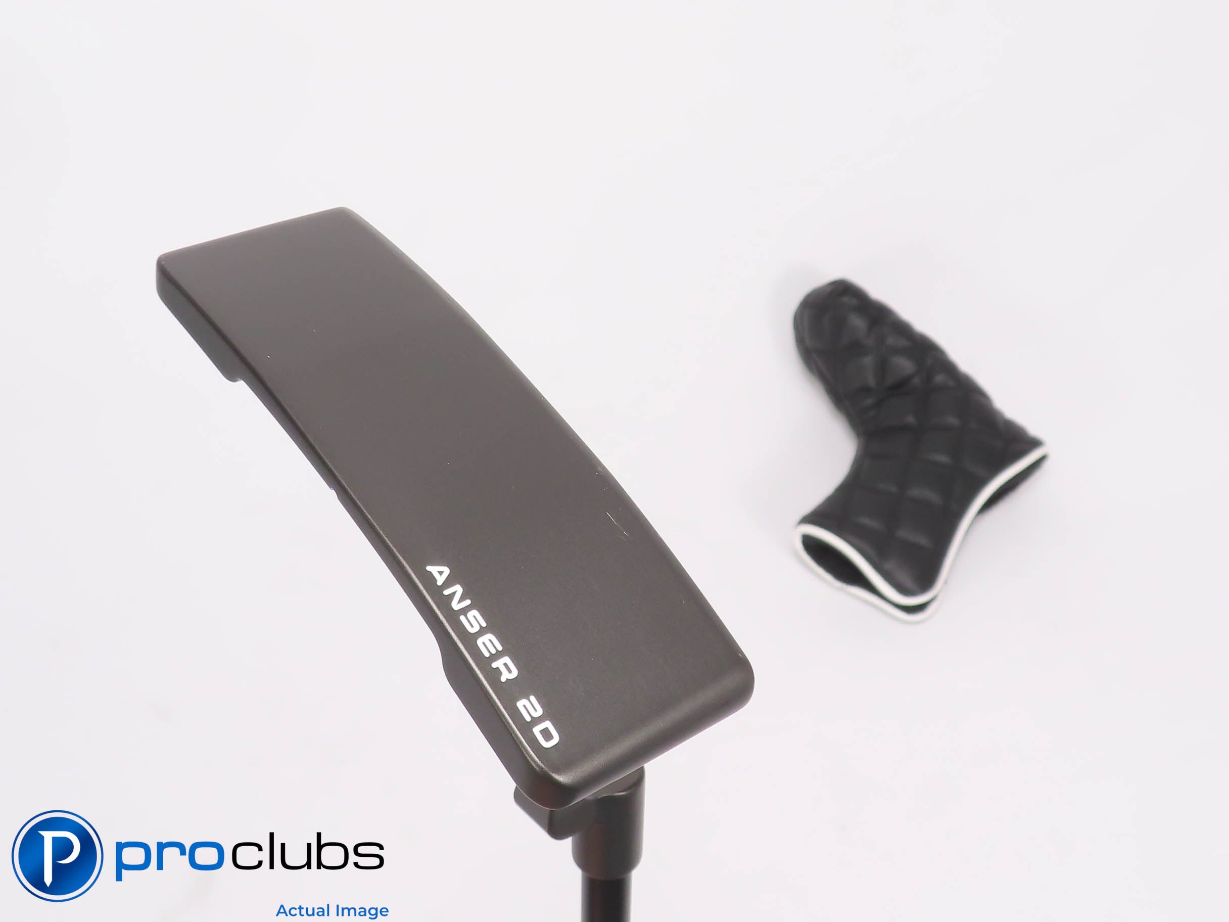 Nice Ping PLD ANSER 2D Milled Gunmetal 35" PUTTER w/Cover Ping Composite 458489