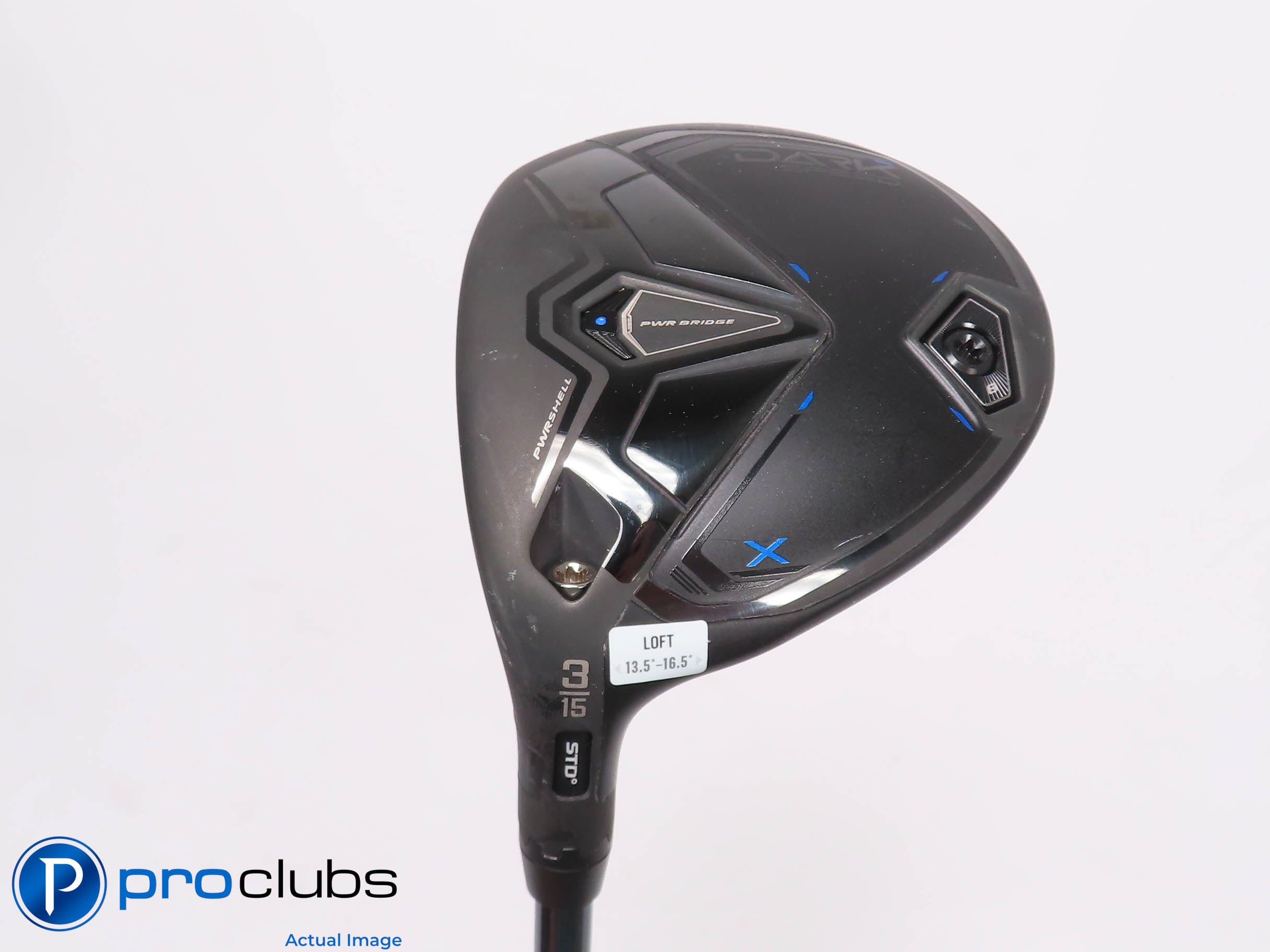 Nice Left Handed Cobra DARKSPEED X 15* 3 WOOD - LINQ Red 5F4 Stiff Flex 456075