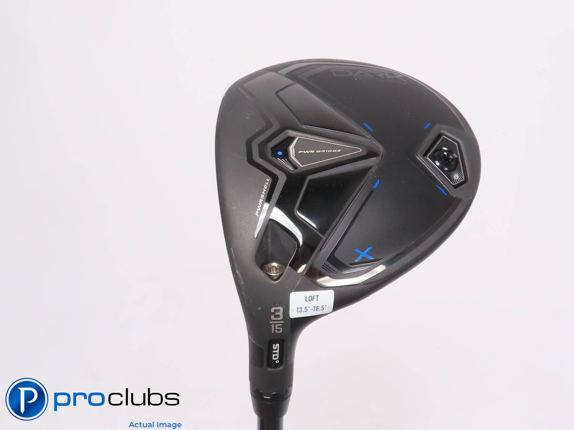 Nice Left Handed Cobra DARKSPEED X 15* 3 WOOD -LINQ Blue 6F3 Regular Flex 455170