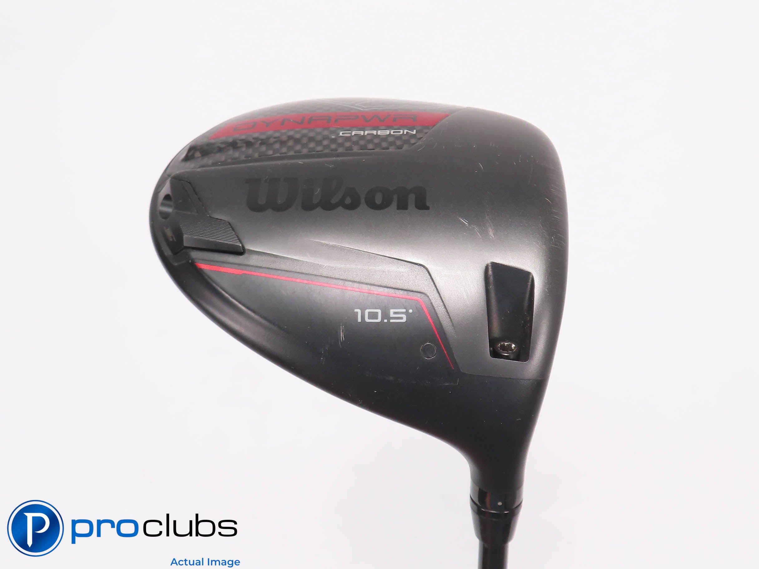 Wilson DYNAPWR Carbon 10.5* Driver - HZRDUS RDX Smoke Red 50g 6.0 Stiff - 458423