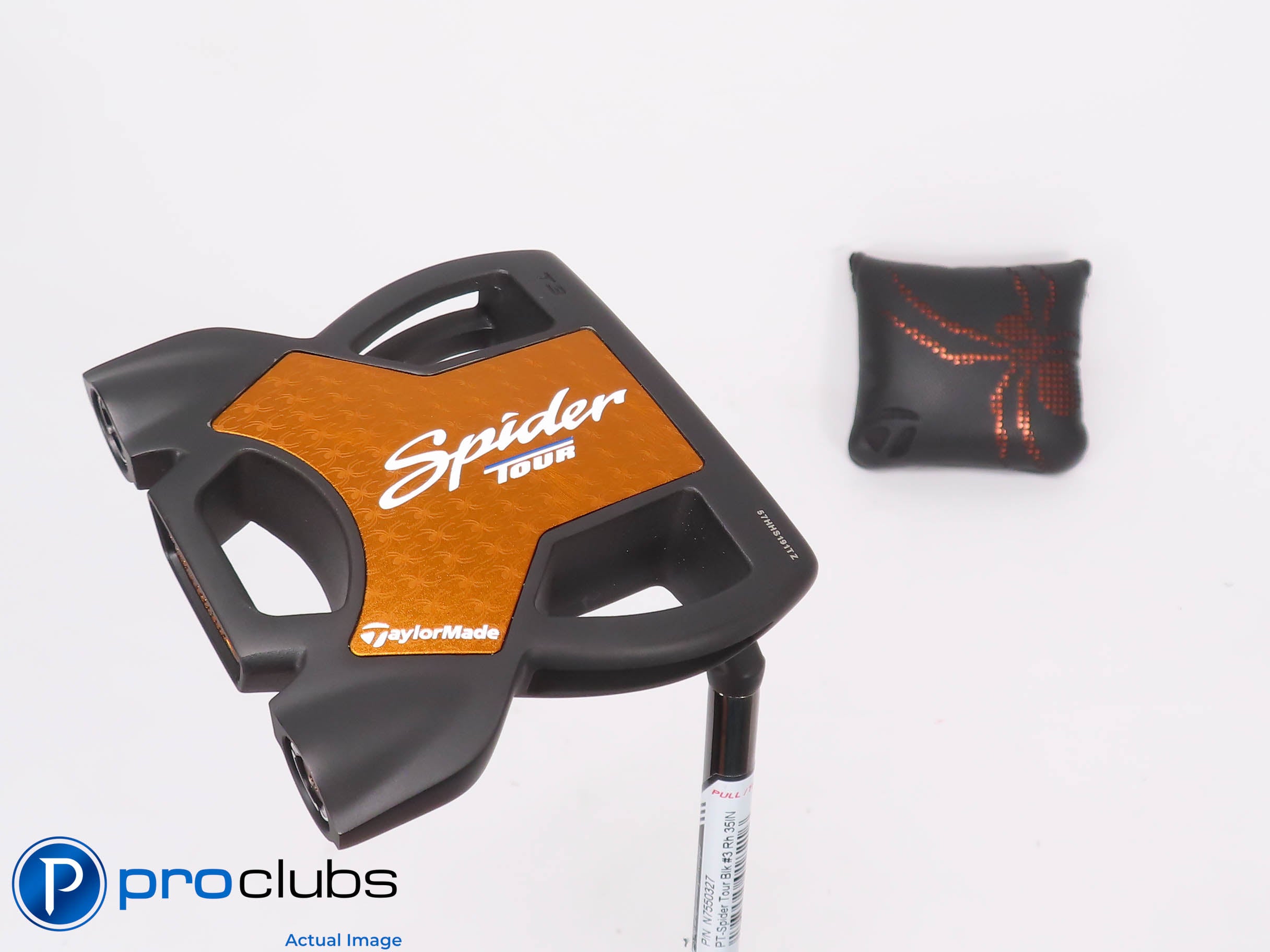 New! TaylorMade 2025 SPIDER Tour T3 35" Putter w/Cover #458577