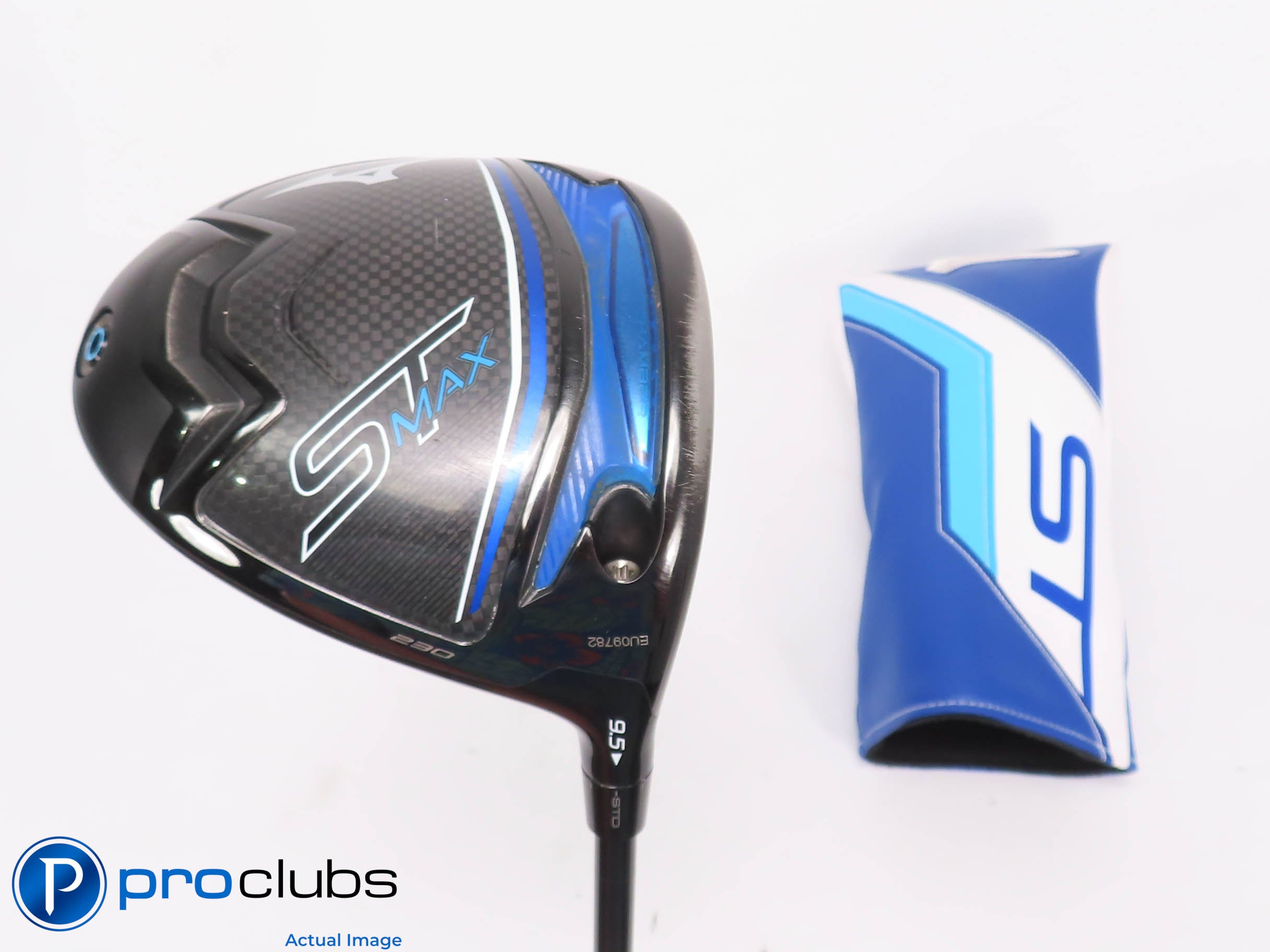 Mizuno ST-MAX 230 9.5* Driver w/HC - Mitsubishi Kai'li Blue 50g Stiff - 458281