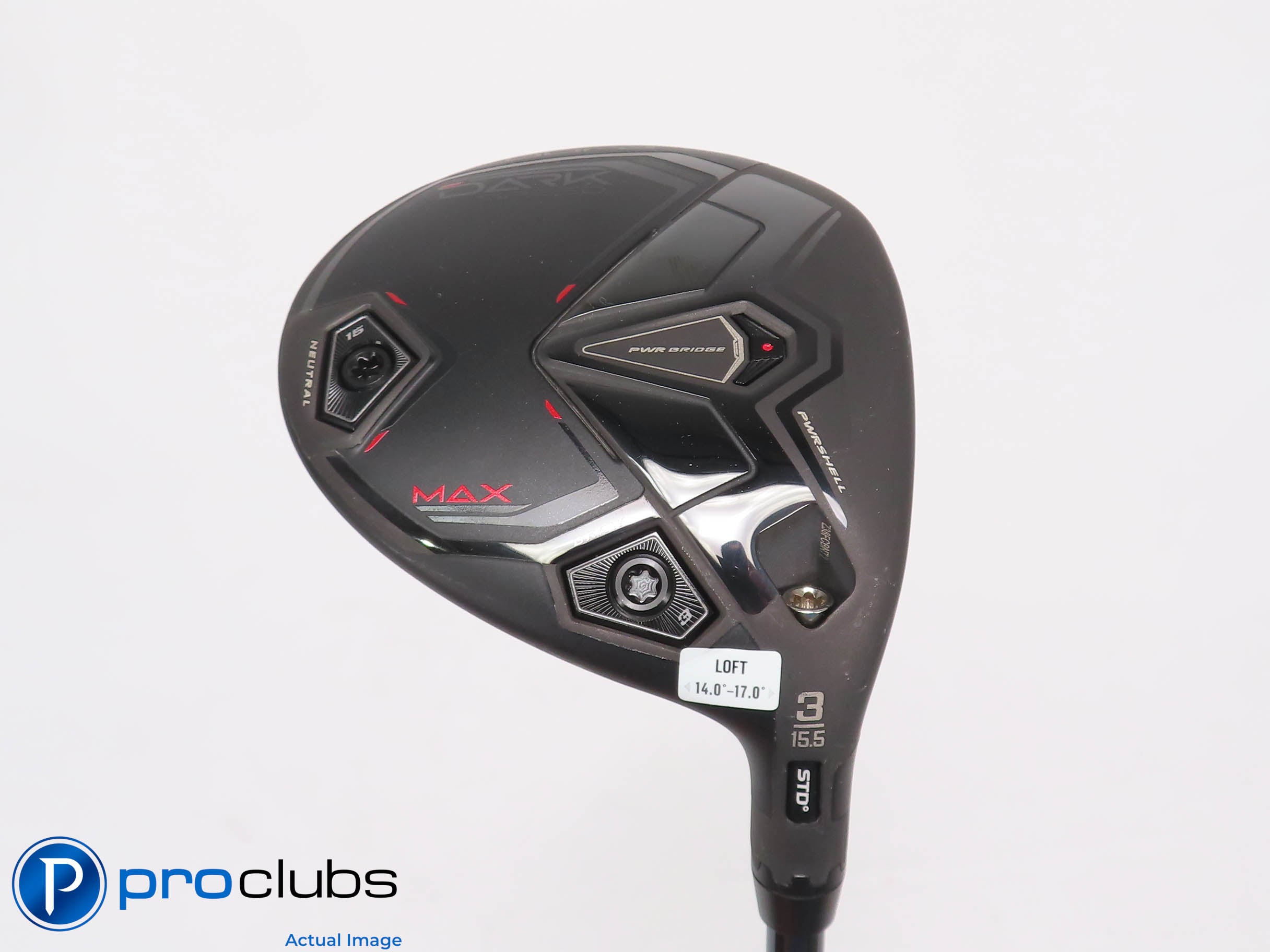 Nice Cobra DARKSPEED MAX 15.5* 3 WOOD - UST LINQ Red M40X 5F2 Senior Flex 455439