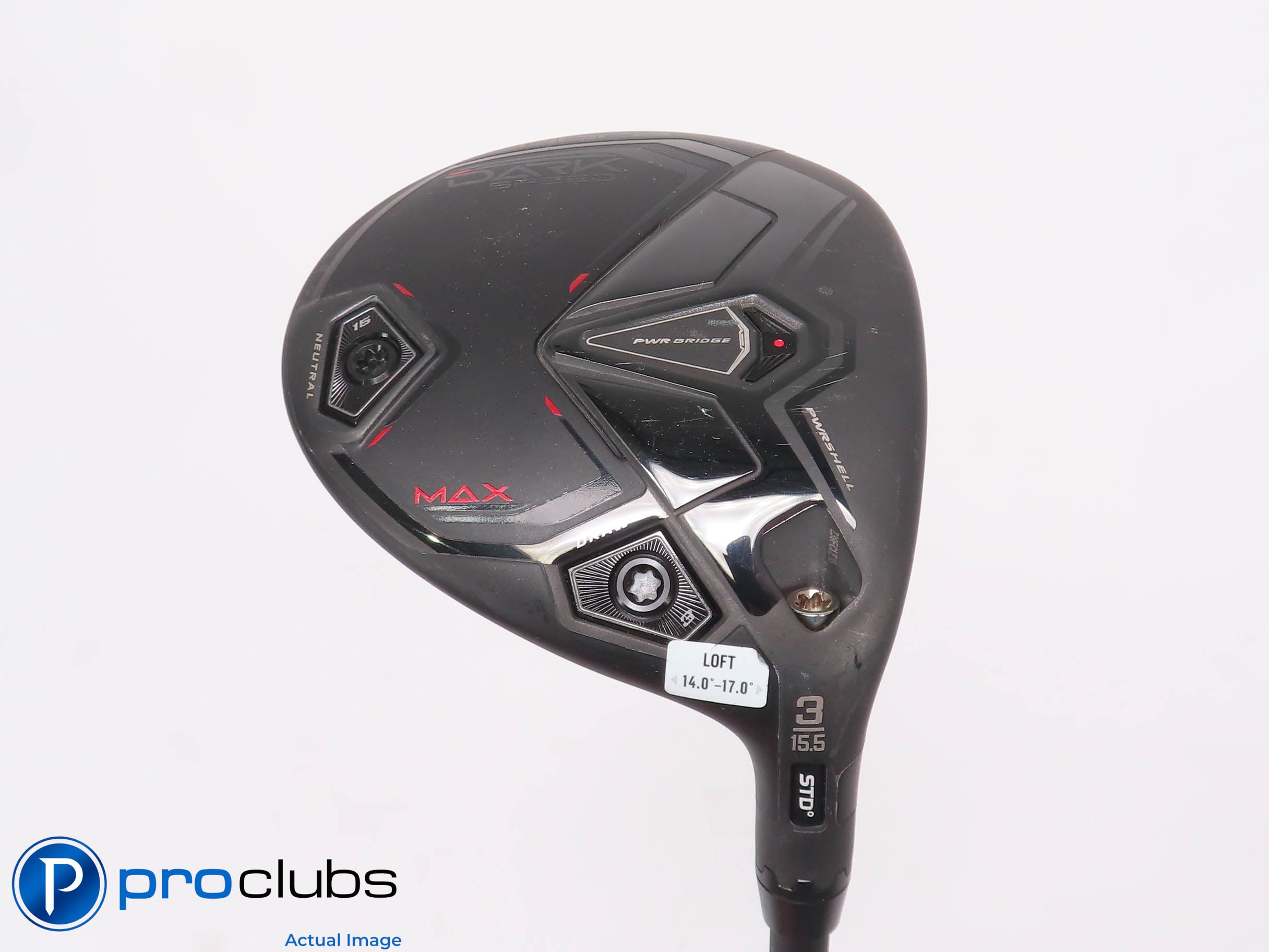 Cobra DARKSPEED MAX 15.5* 3 WOOD - HZRDUS CB Red 50g 5.5 Regular Flex 455610