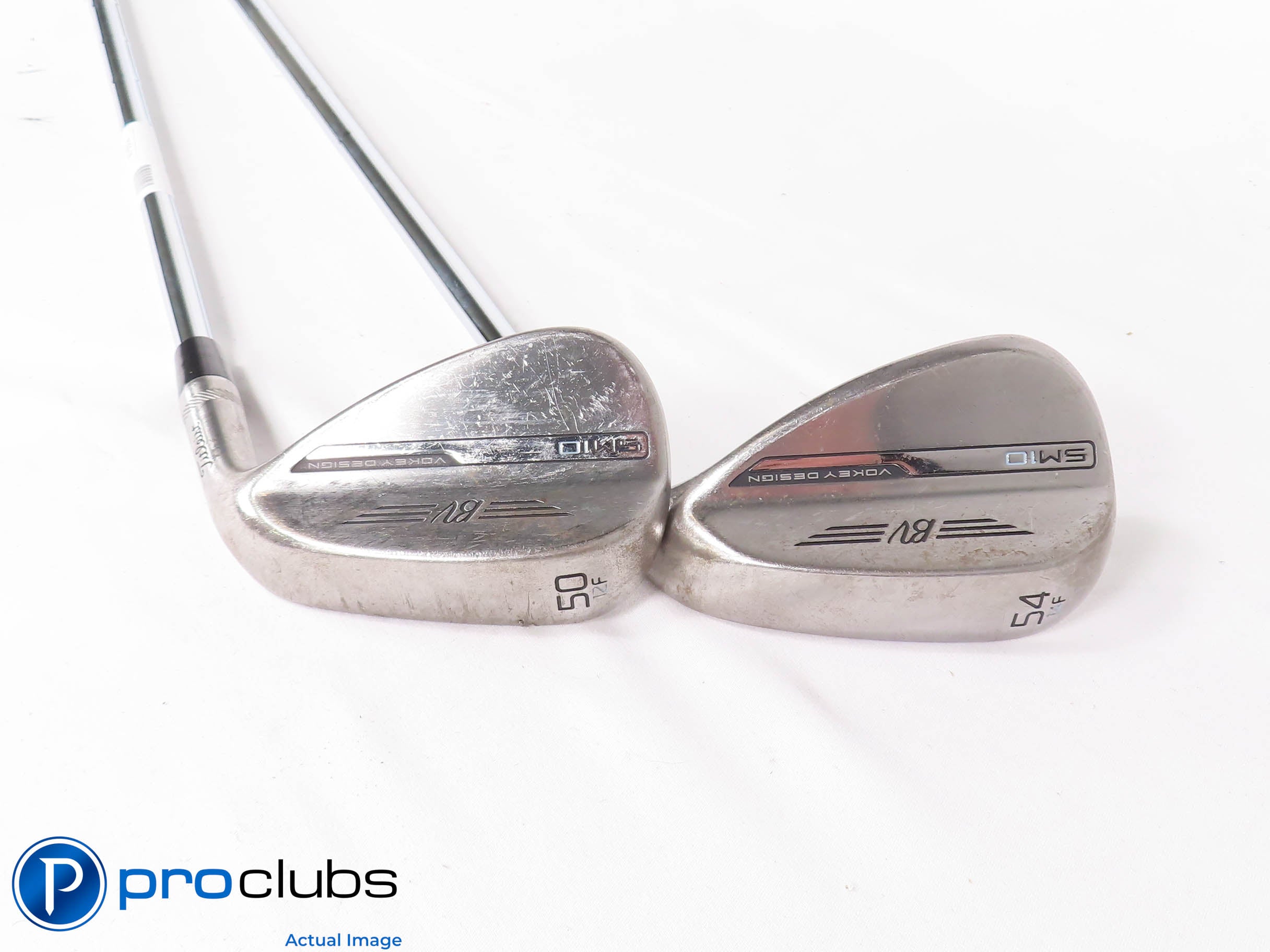 Titleist Vokey SM10 RAW 50*,54* WEDGE SET - DG Tour Issue S400 Stiff Flex 458153