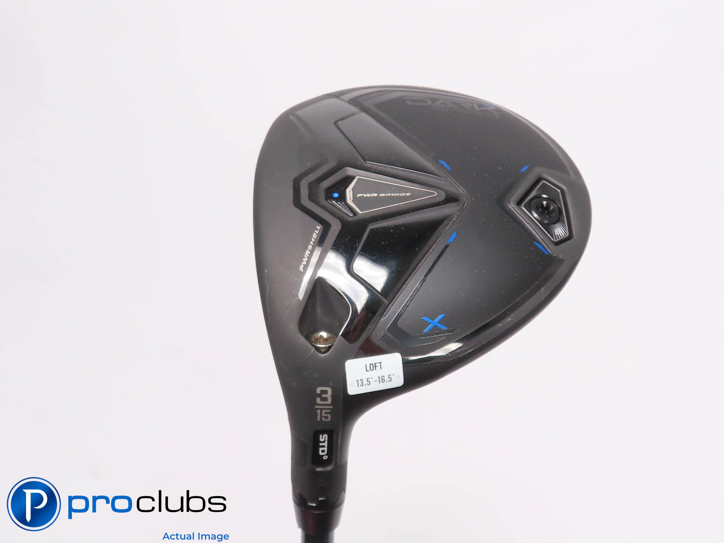 Nice Left Handed Cobra DARKSPEED X 15* 3 WOOD -LINQ Blue 6F3 Regular Flex 456003