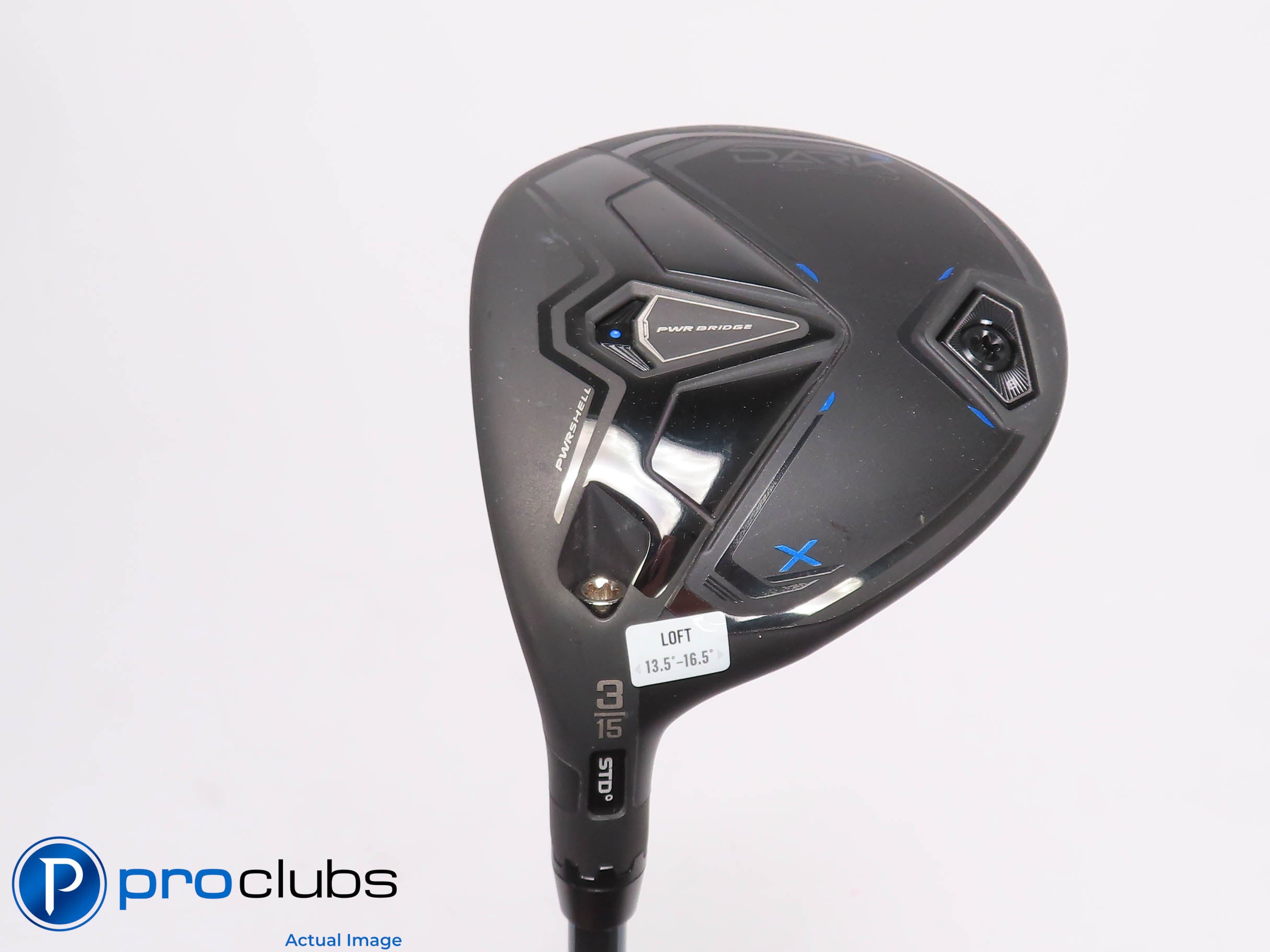 Nice Left Handed Cobra DARKSPEED X 15* 3 WOOD -LINQ Blue 6F3 Regular Flex 455178