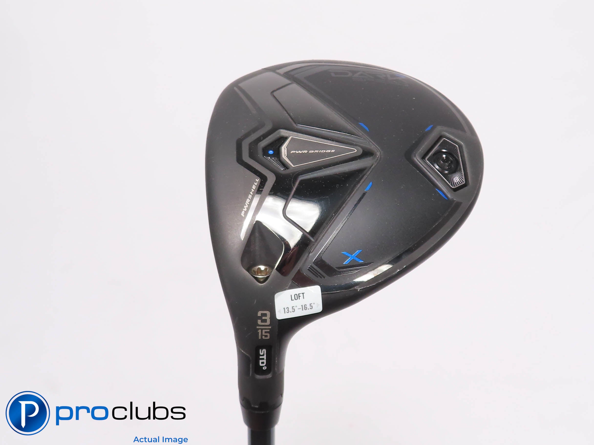 Nice Left Handed Cobra DARKSPEED X 15* 3 WOOD -LINQ Blue 6F3 Regular Flex 455177