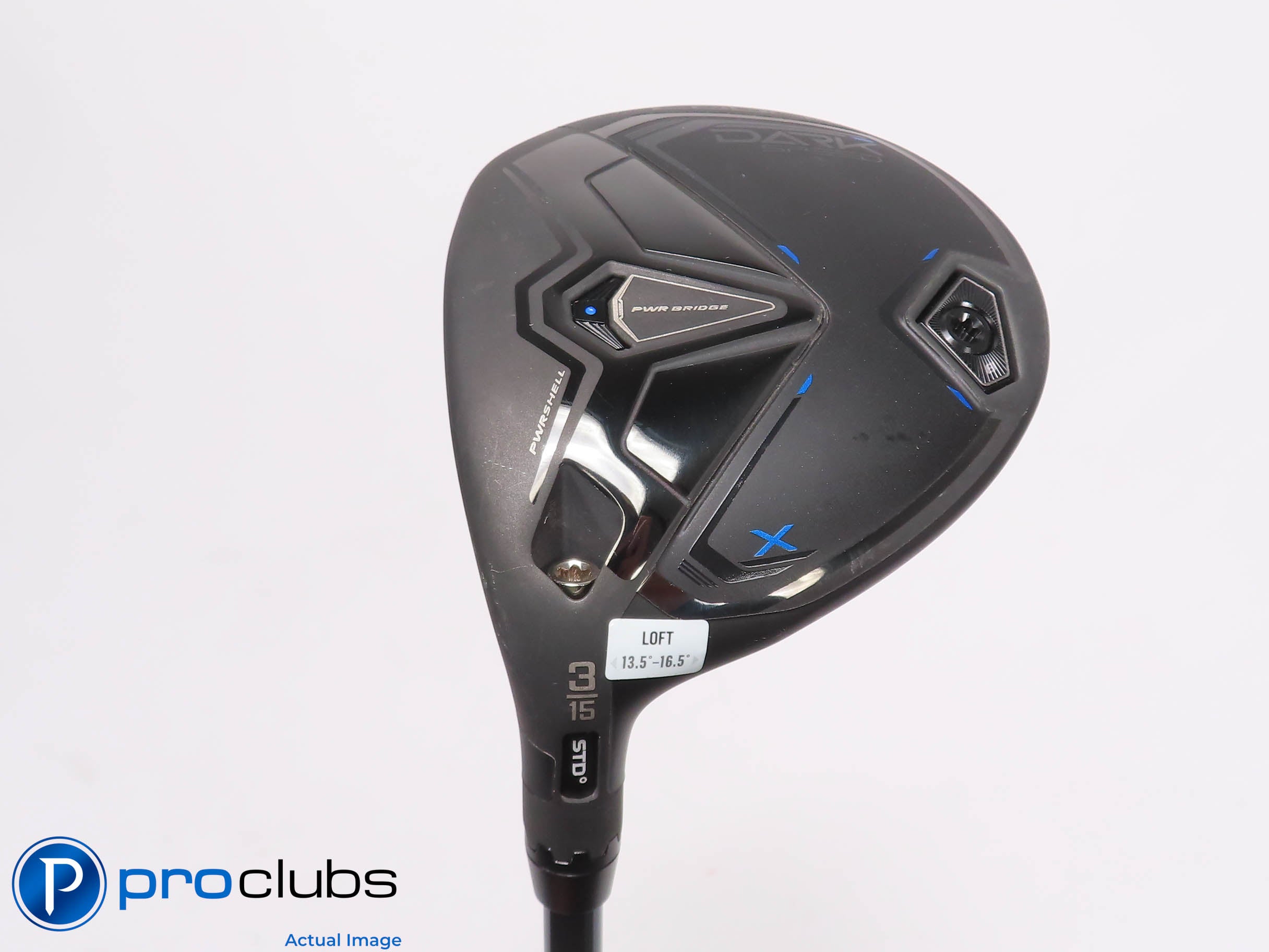 Nice Left Handed Cobra DARKSPEED X 15* 3 WOOD -LINQ Blue 6F3 Regular Flex 456001