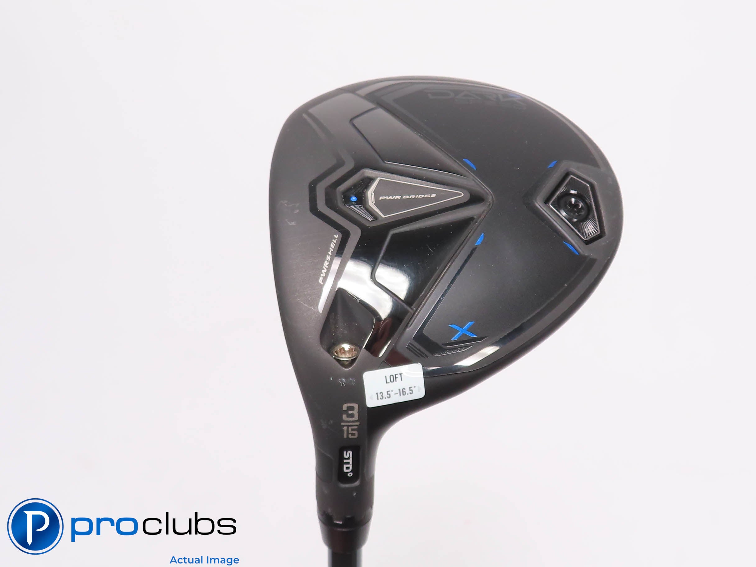 Nice Left Handed Cobra DARKSPEED X 15* 3 WOOD -LINQ Blue 6F3 Regular Flex 456005