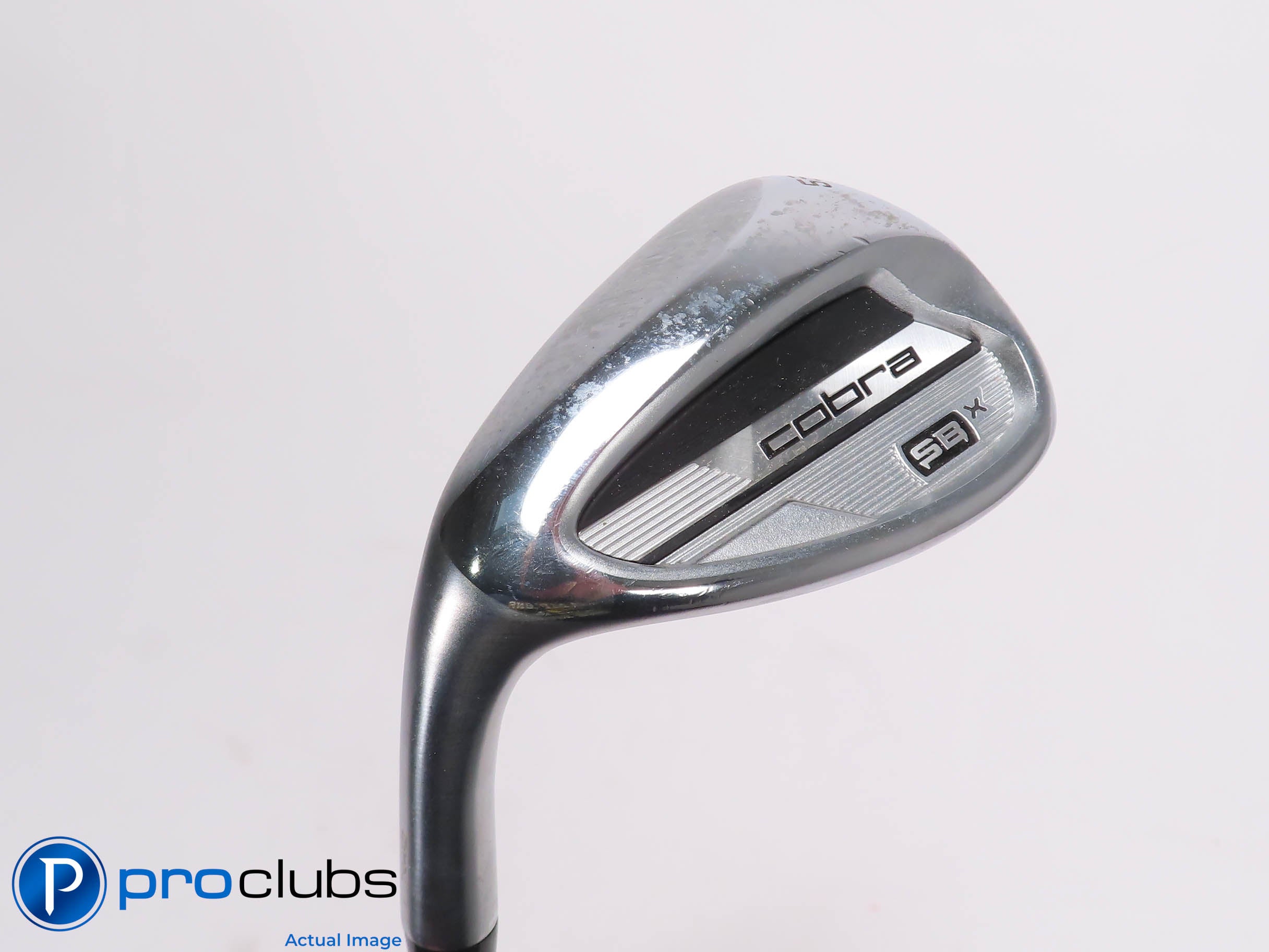 Nice Left Handed Cobra SBx 56*(14*) WEDGE - KBS MAX 80 Stiff Flex Steel 456659