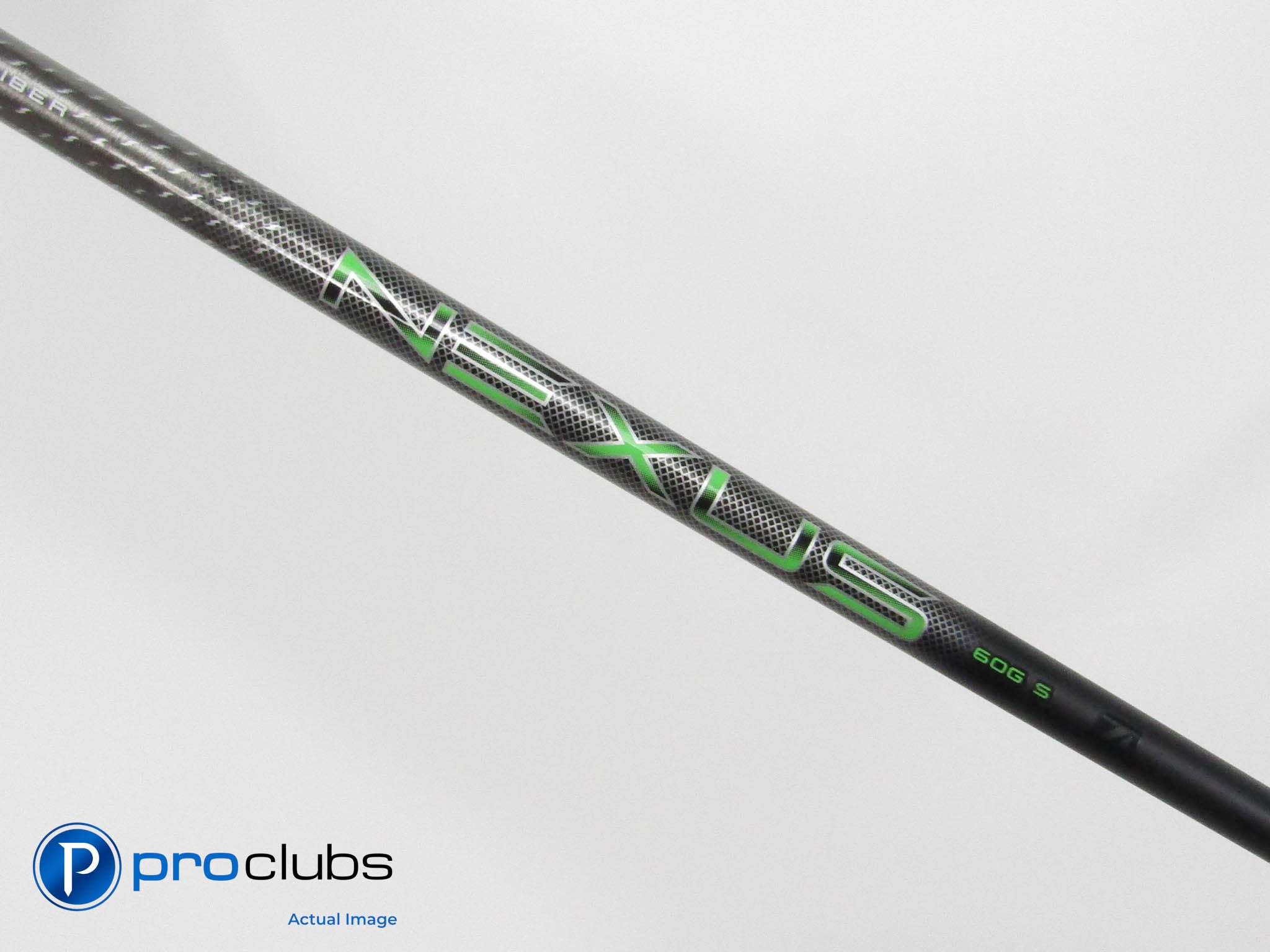 Aerotech SteelFiber NEXUS Black CB 60 Stiff Driver Shaft w/ Cobra Tip #458405