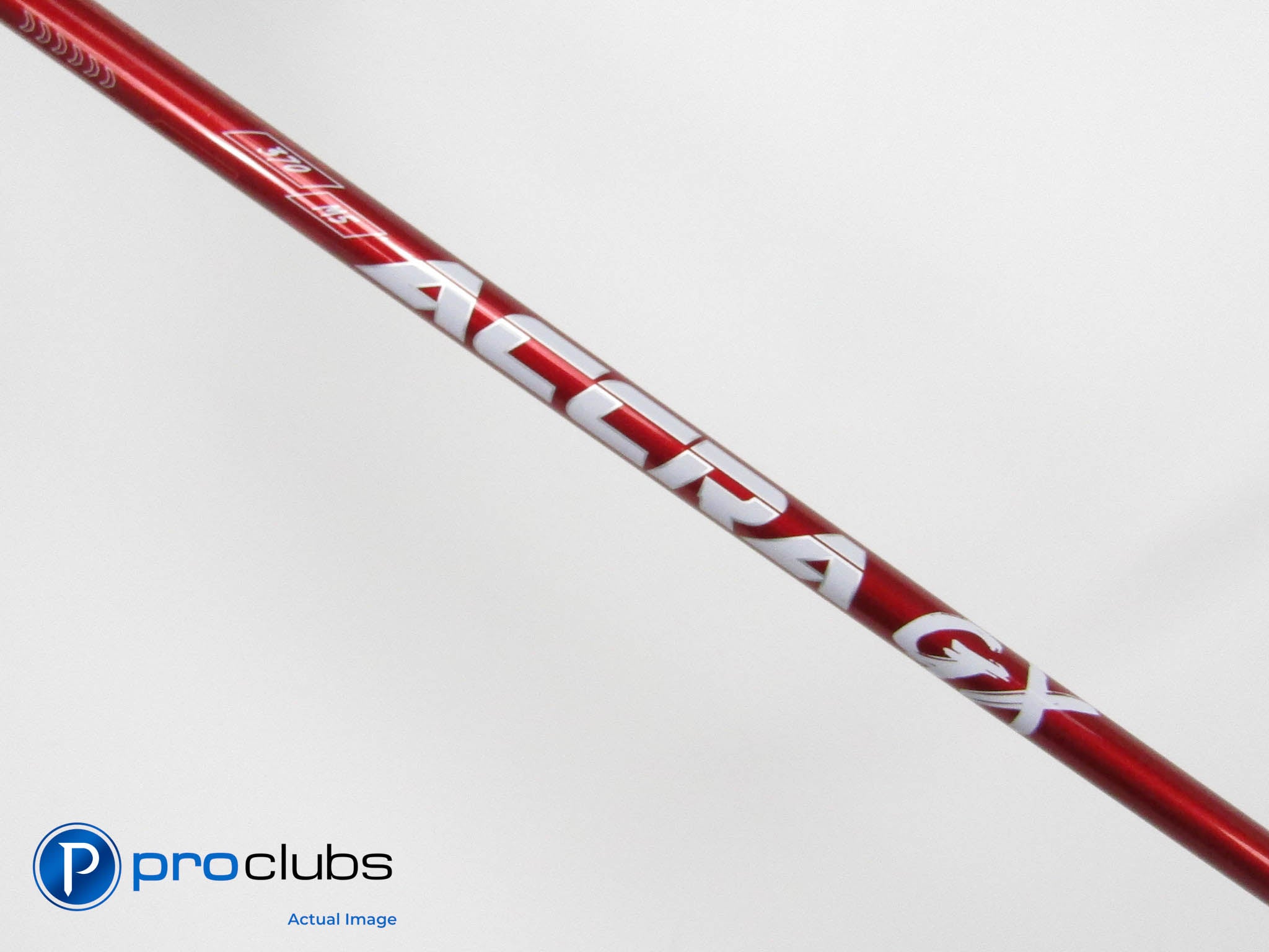 ACCRA GX 370 Red M5 X-Flex Driver Shaft w/ TaylorMade Tip #439812