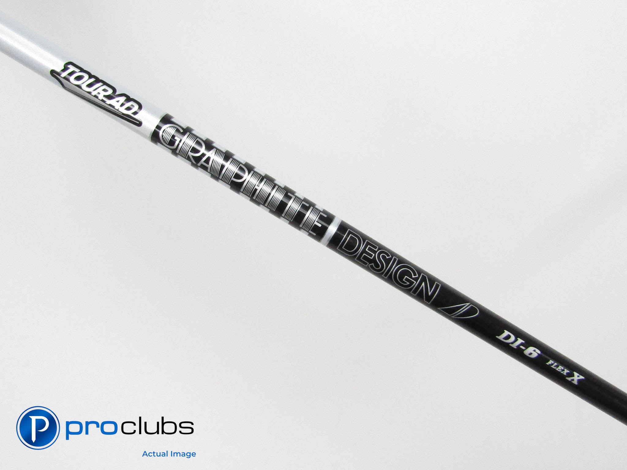 Graphite Design Tour AD DI 6 Black X-Flex Driver Shaft w/ TaylorMade Tip #458117