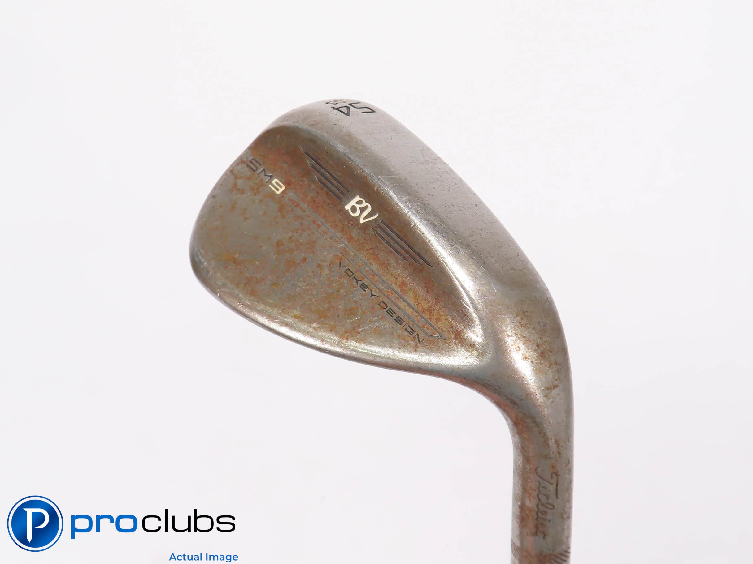 Nice Titleist Vokey SM9 RAW 54*(10*) WEDGE S-Grind - Modus 125 Wedge Flex 458758