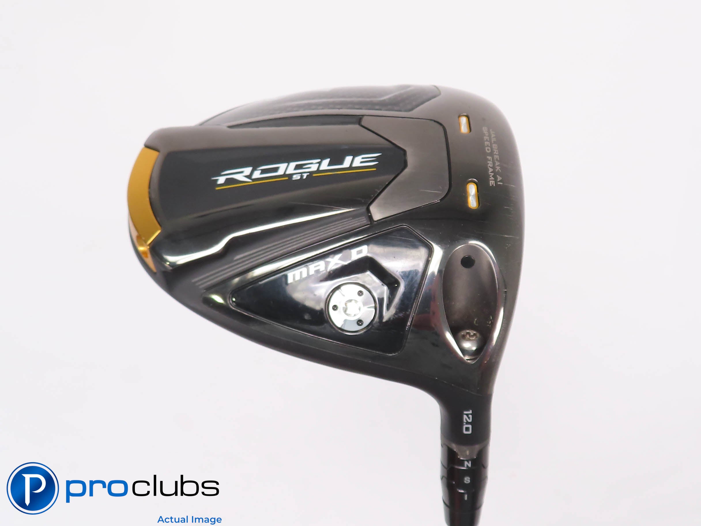 Nice Callaway Rogue ST MAX-D 12* DRIVER - UST Helium 4F2 Senior Flex 458501