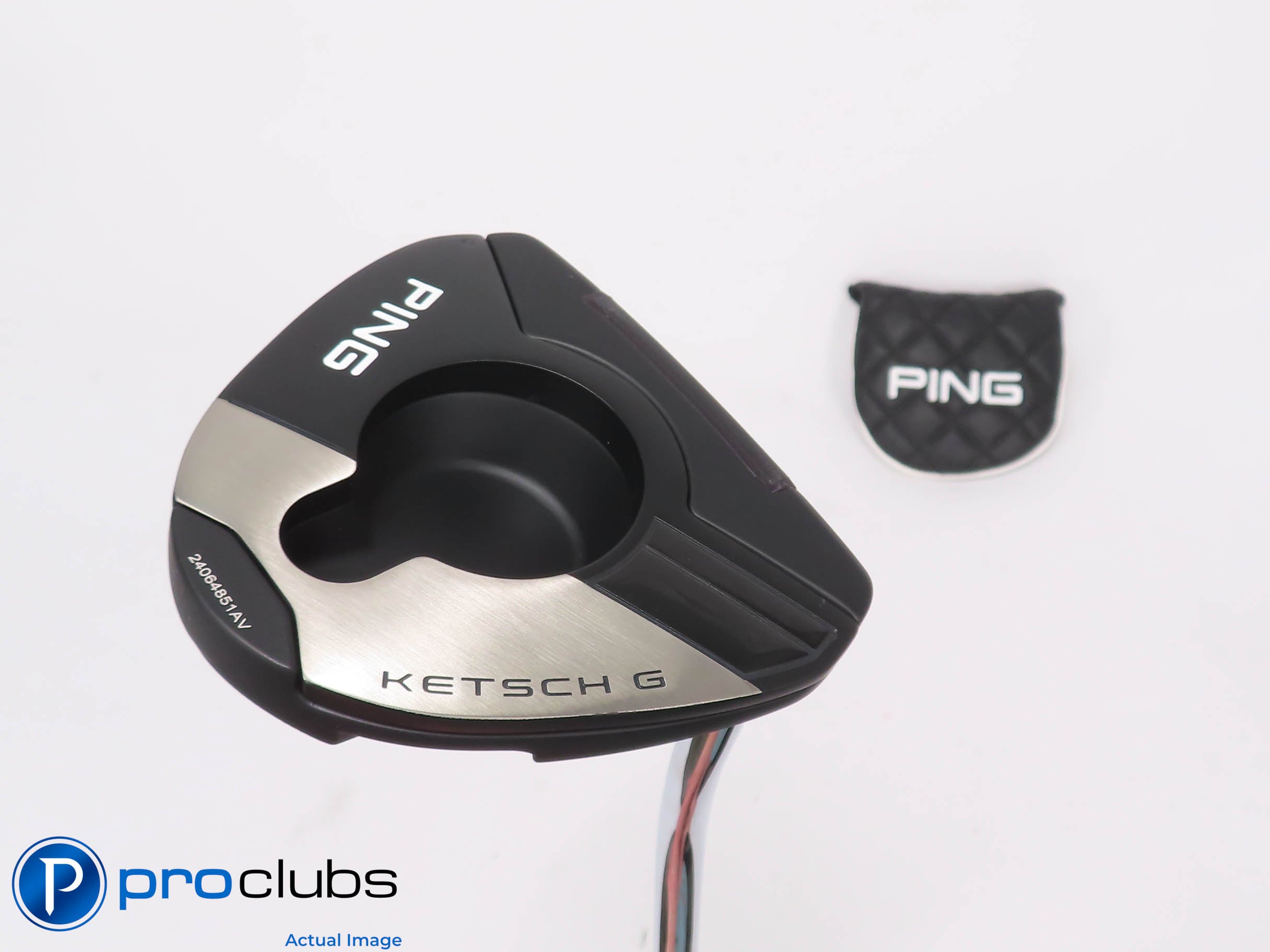 Mint! Ping 24 Series KETSCH G 35" Putter w/Cover w/ BGT Stability Shaft #458573