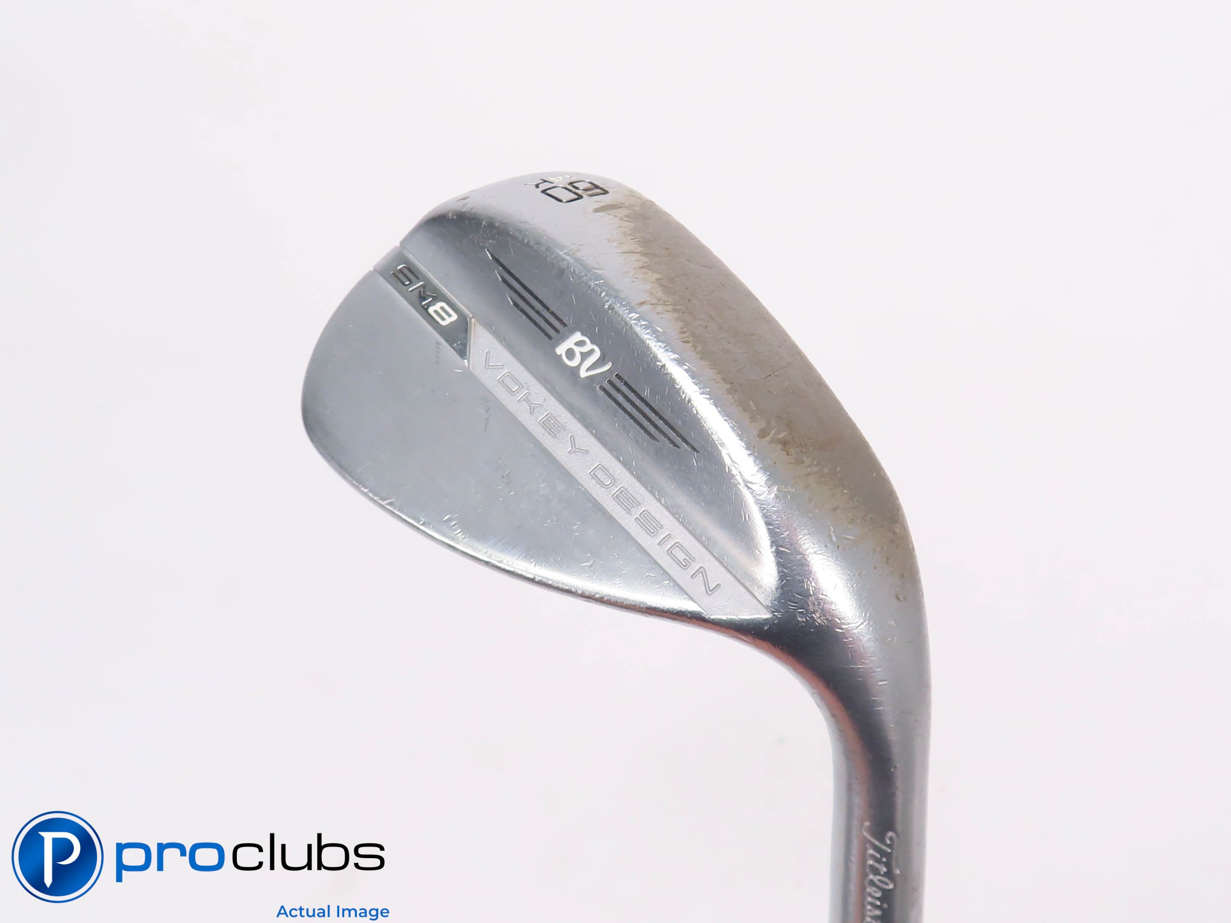 Titleist Vokey SM8 Chrome K-Grind 60*(14*) Wedge - KBS Tour 90 Stiff Flex 458760
