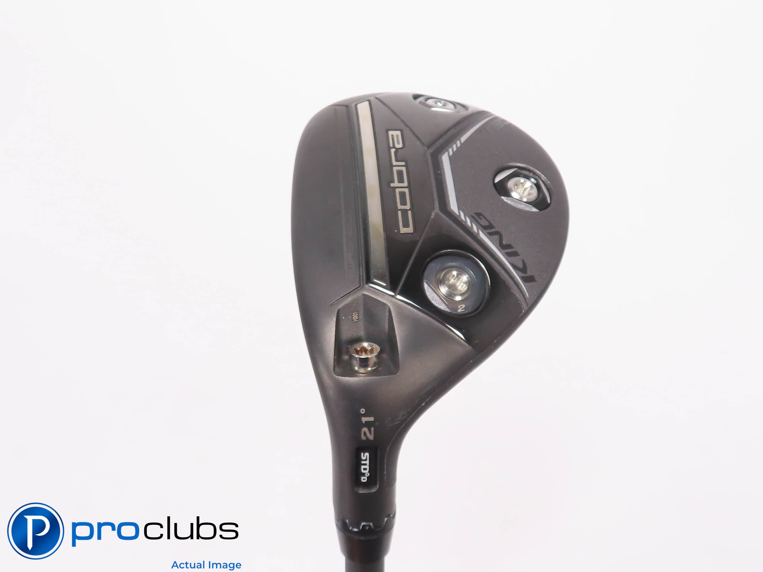 Nice Left Handed Cobra '24 KING TEC Black 21* 4 HYBRID - MMT Regular Flex 455776