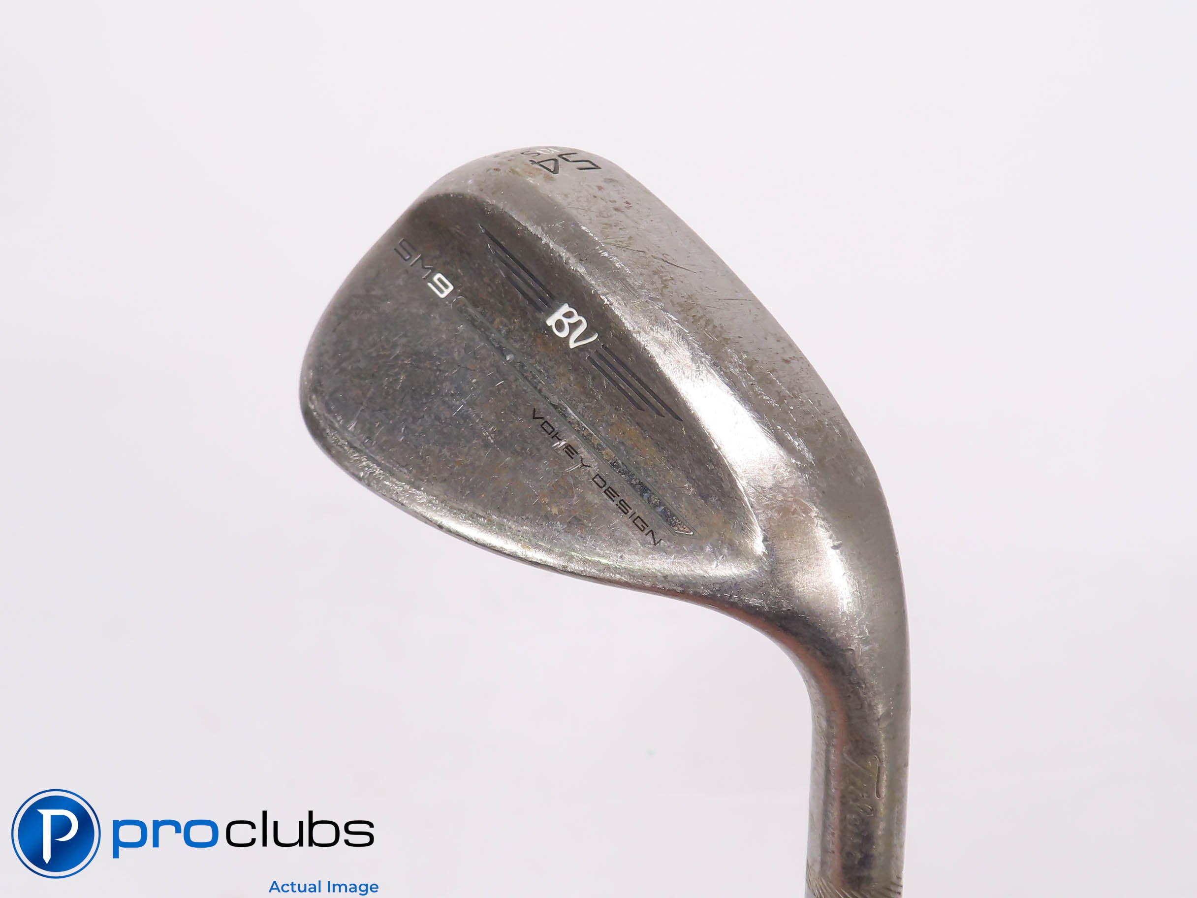 Nice Titleist Vokey SM9 RAW 54*(10*) WEDGE S-Grind - Modus 125 Wedge Flex 458759