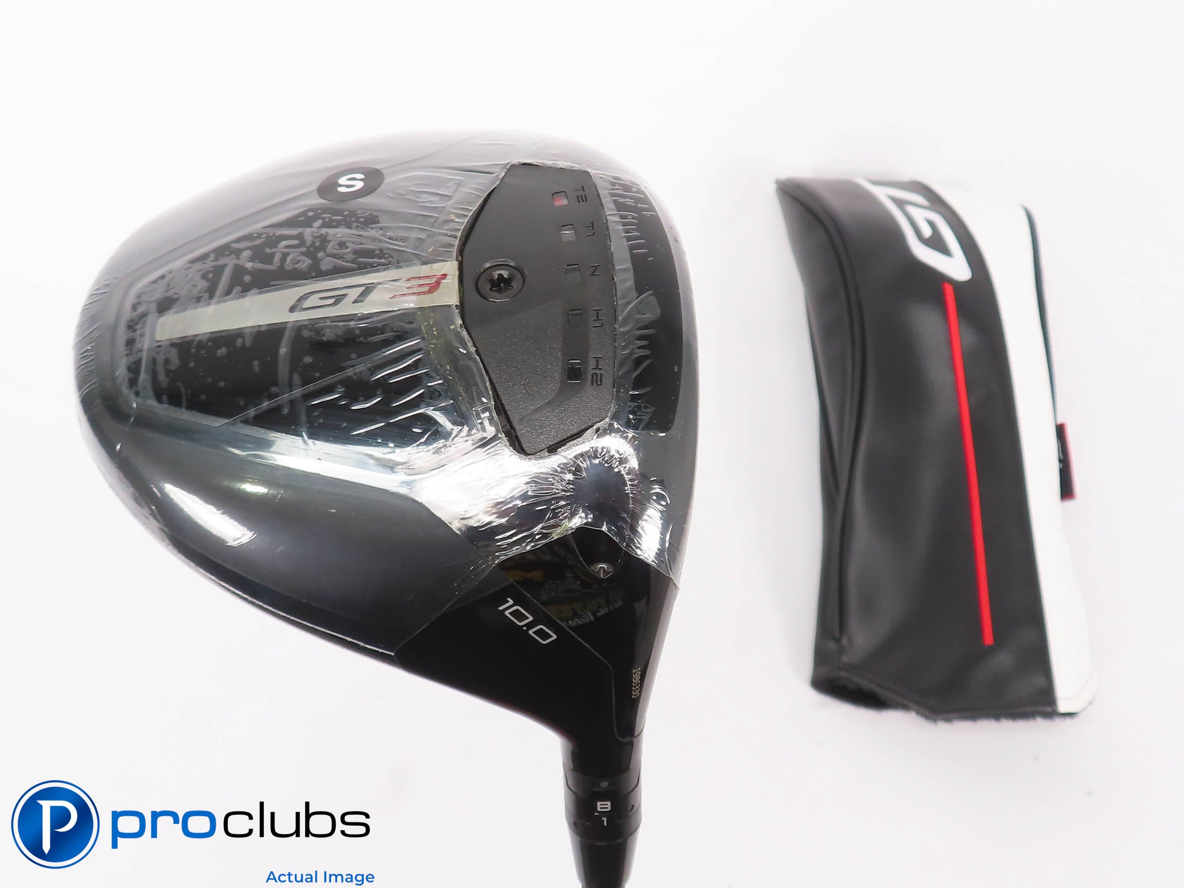 New! Titleist GT3 10* Driver w/ HC - HZRDUS Gen5 Black 60g 6.0 Stiff Flex 459160