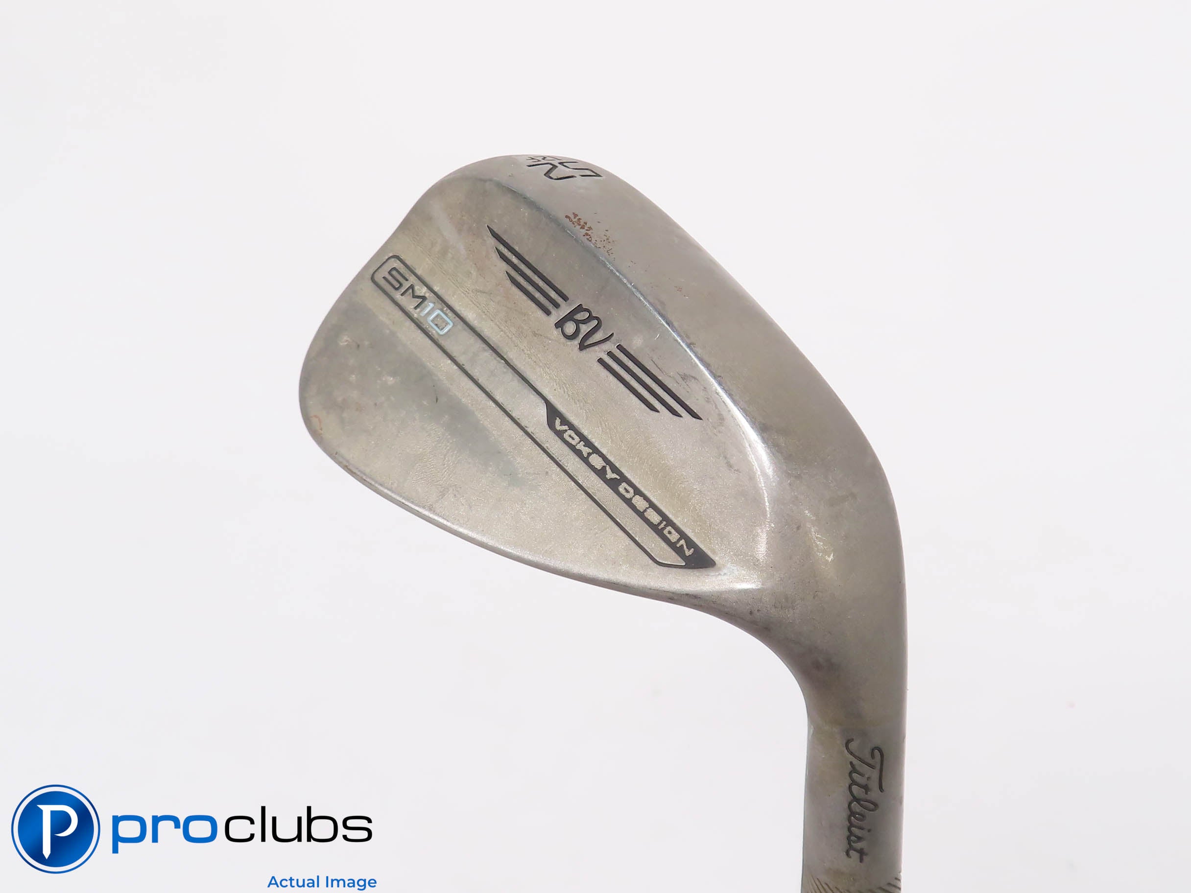 Nice Titleist Vokey SM10 RAW 52*(12*) WEDGE F-Grind - KBS 120 Stiff Flex 459176