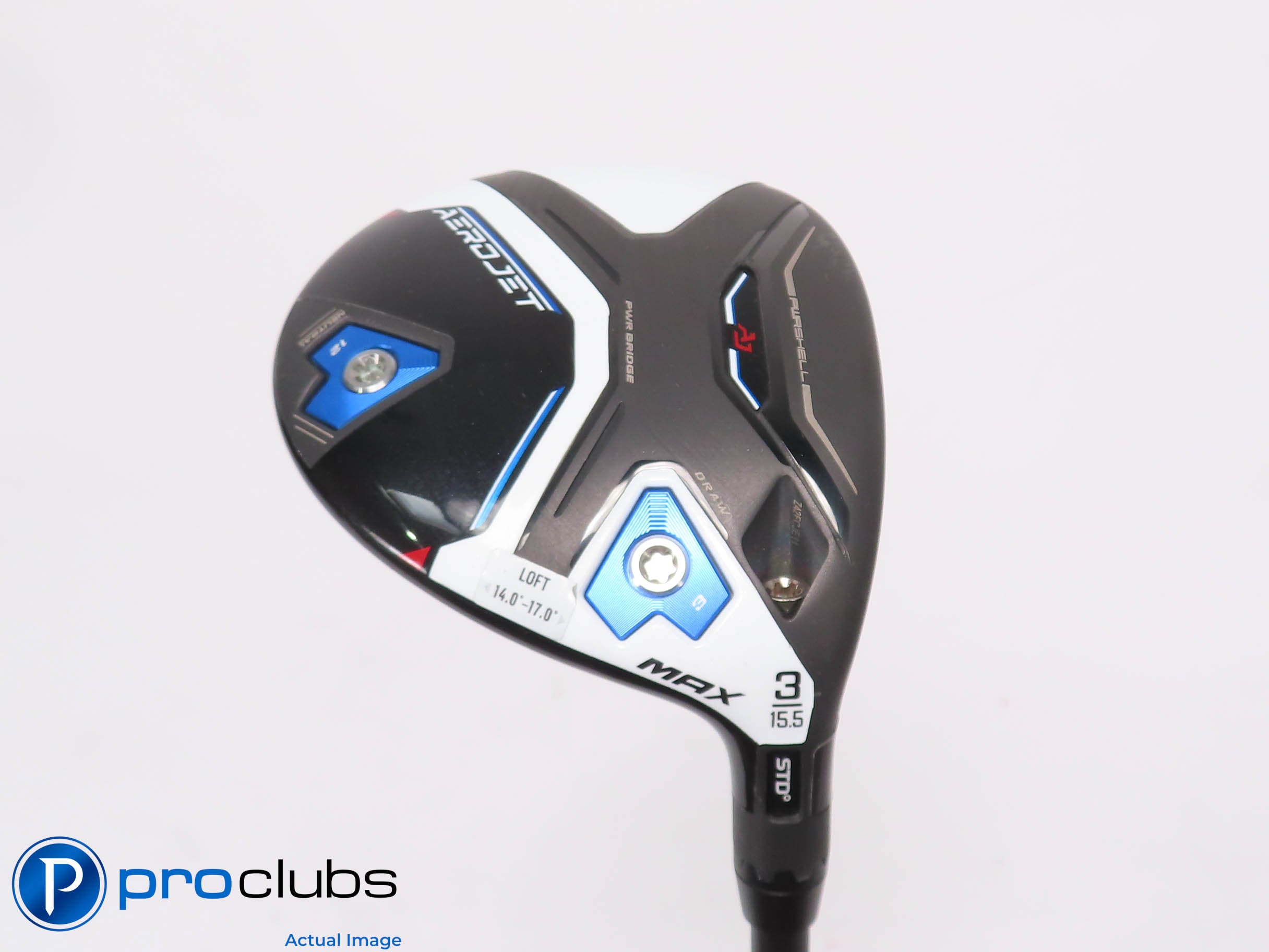 Cobra AEROJET MAX 15.5* 3 WOOD - UST Mamiya Helium Black 5F3 Regular Flex 453130