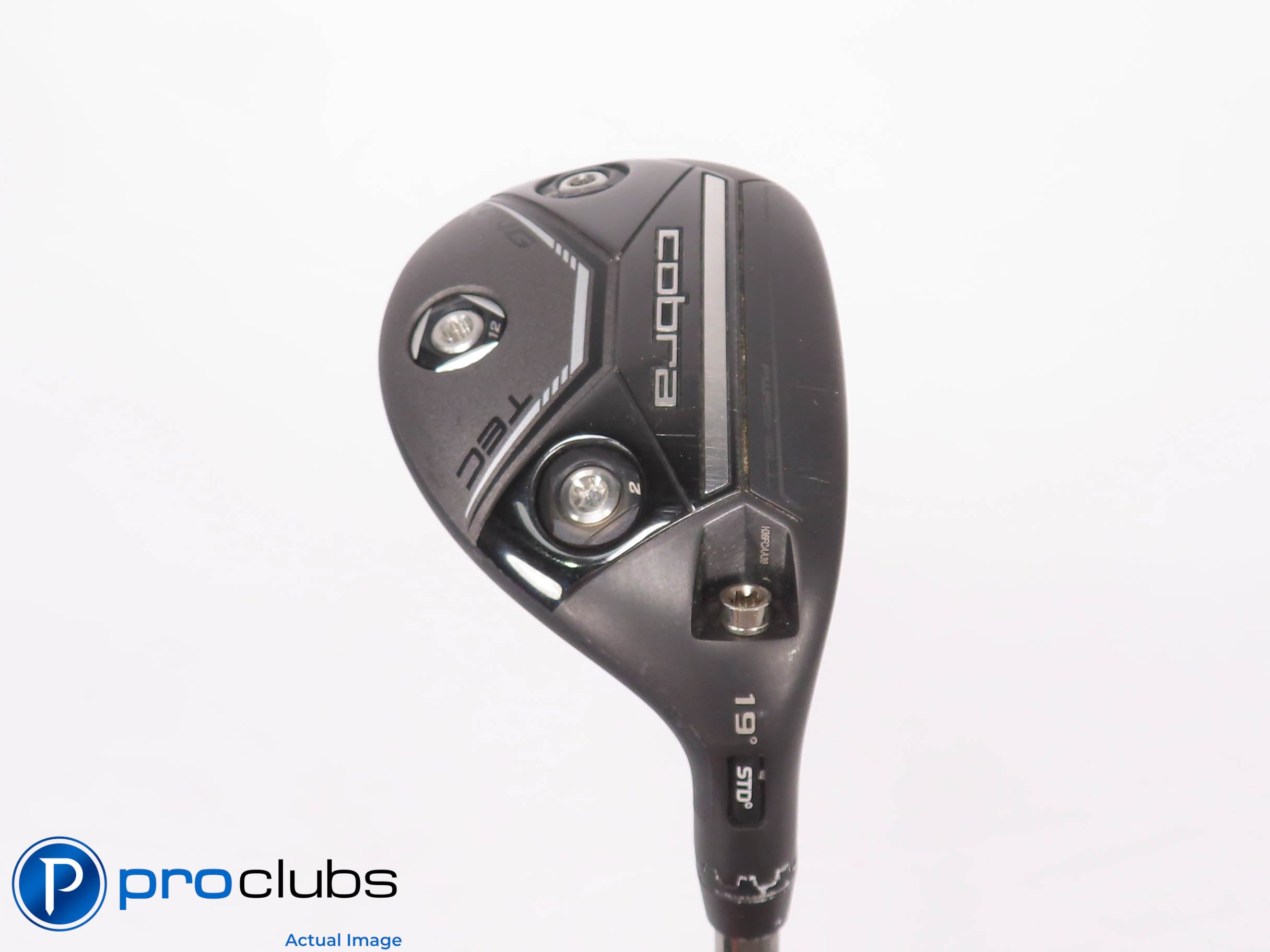 Nice Cobra '24 KING TEC Black 19* 3 HYBRID - Cool Clubs 80G50 Stiff Flex 456457