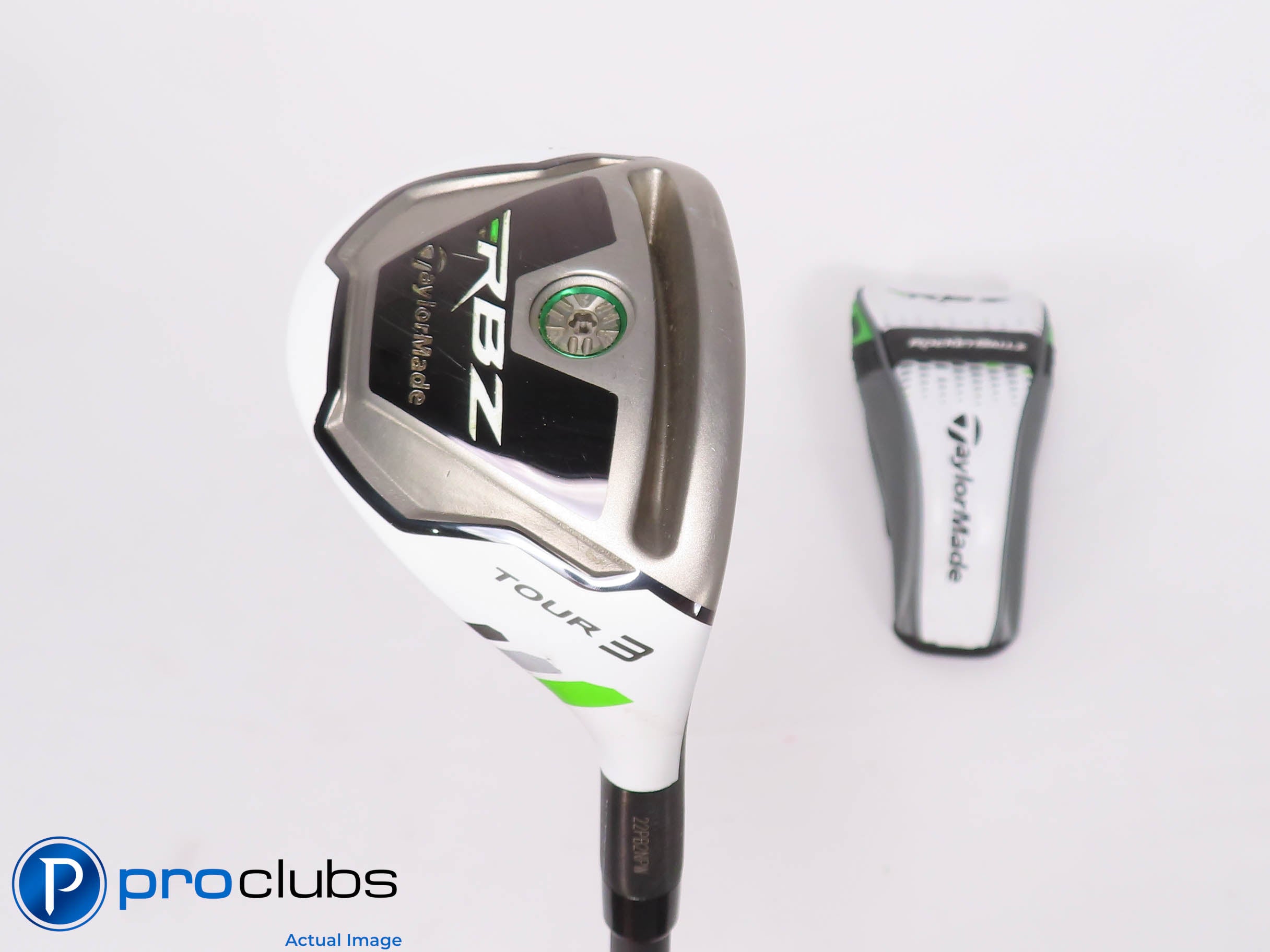 Nice TaylorMade RBZ Tour 18.5* 3 HYBRID w/Cover TaylorMade 85g Stiff Flex 458868