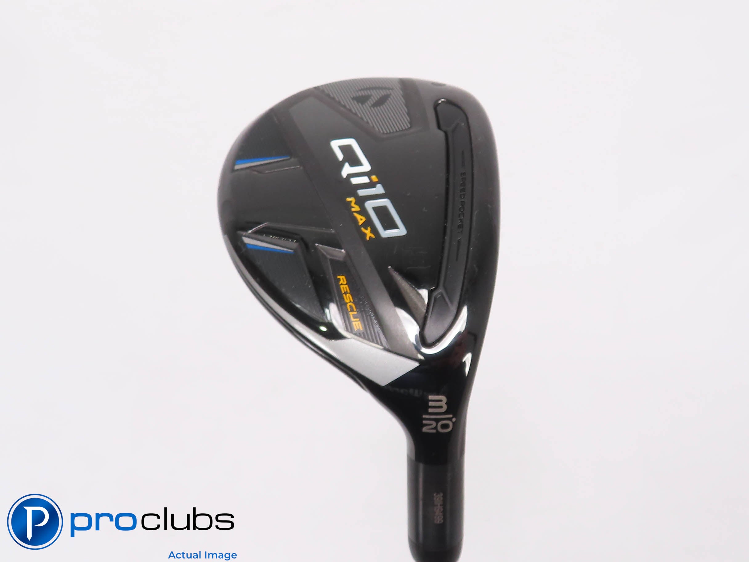 Nice TaylorMade Qi10 MAX 20* 3 HYBRID - Riptide 80g 5.5 Regular Flex 459128